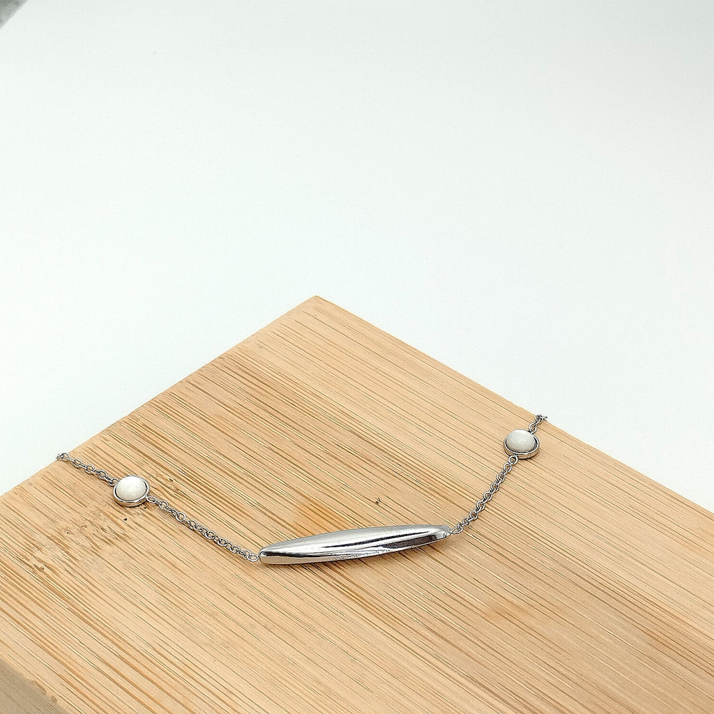 Βραχιόλι minimal με μαργαριτάρια