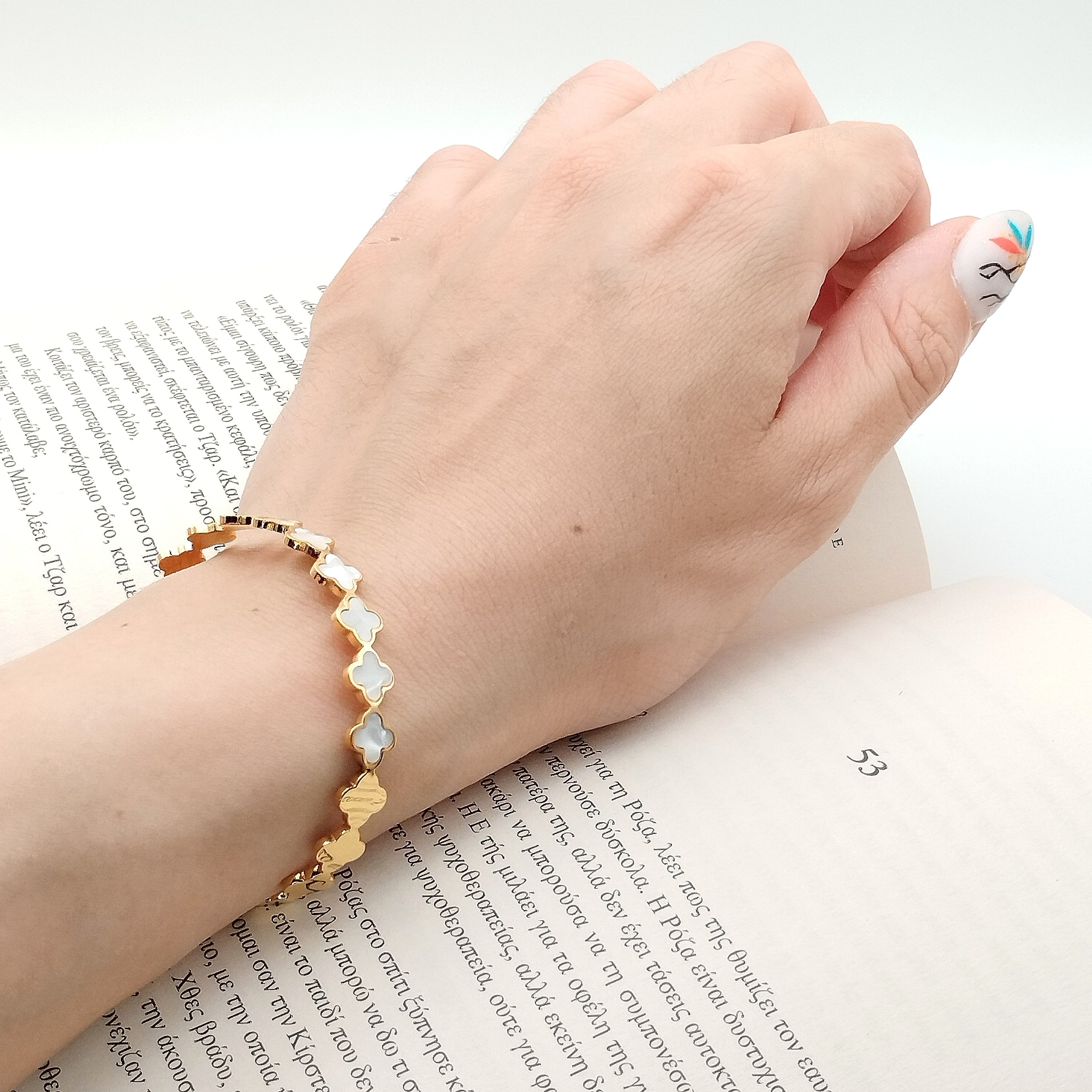 Χειροπέδα με σταυρούς φίλντισι