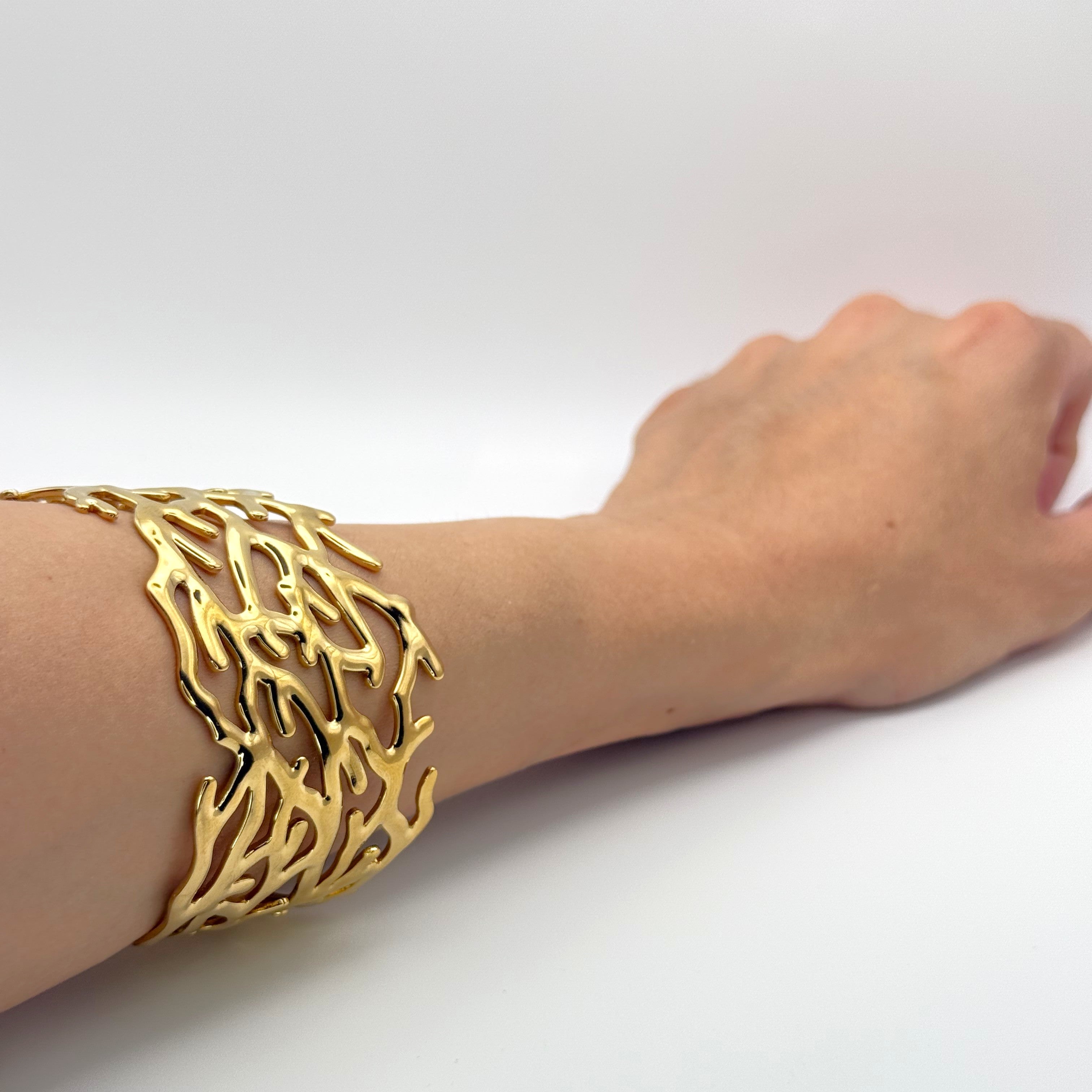 Χειροπέδα Πλεκτή Ατσάλινη