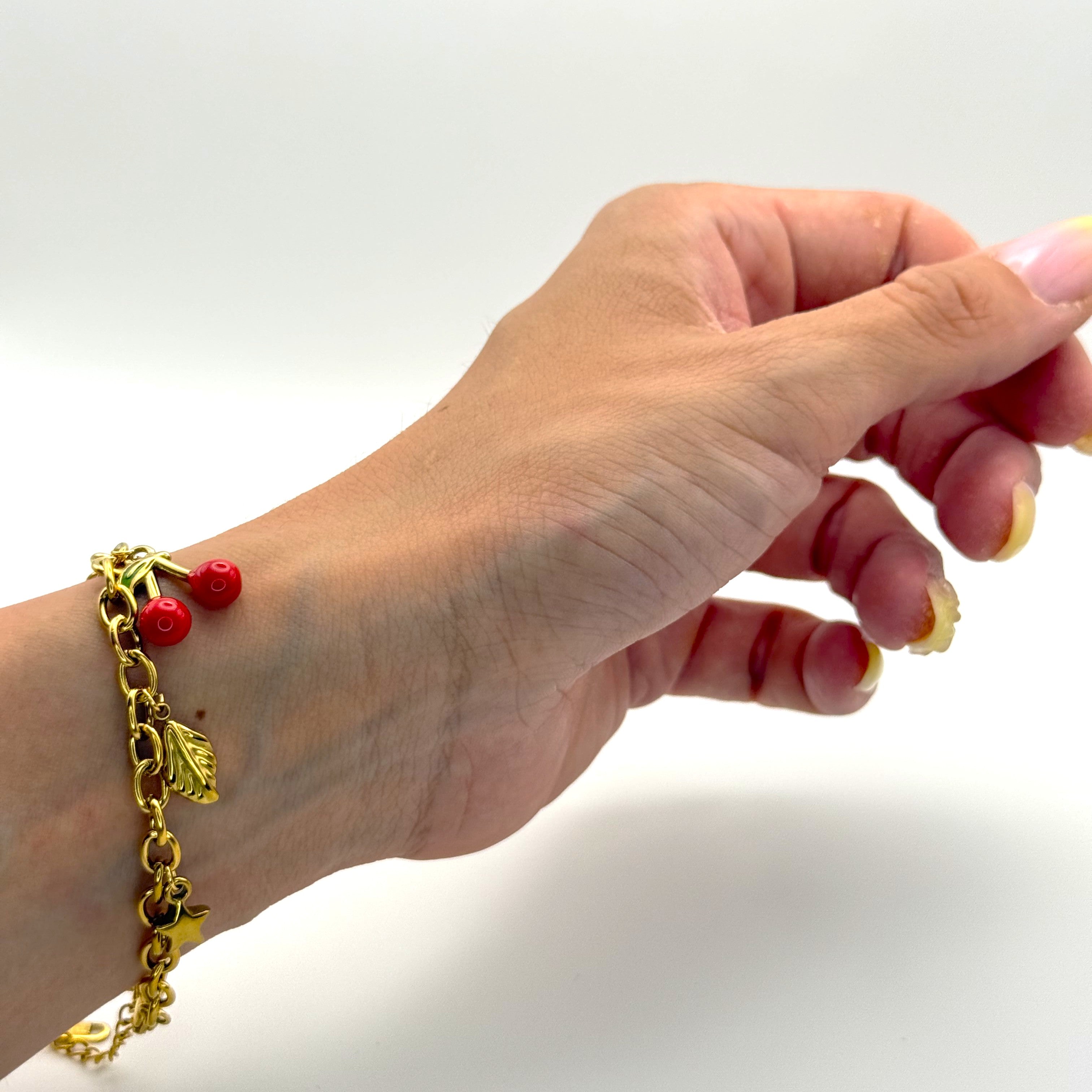 Βραχιόλι Με Κερασάκια