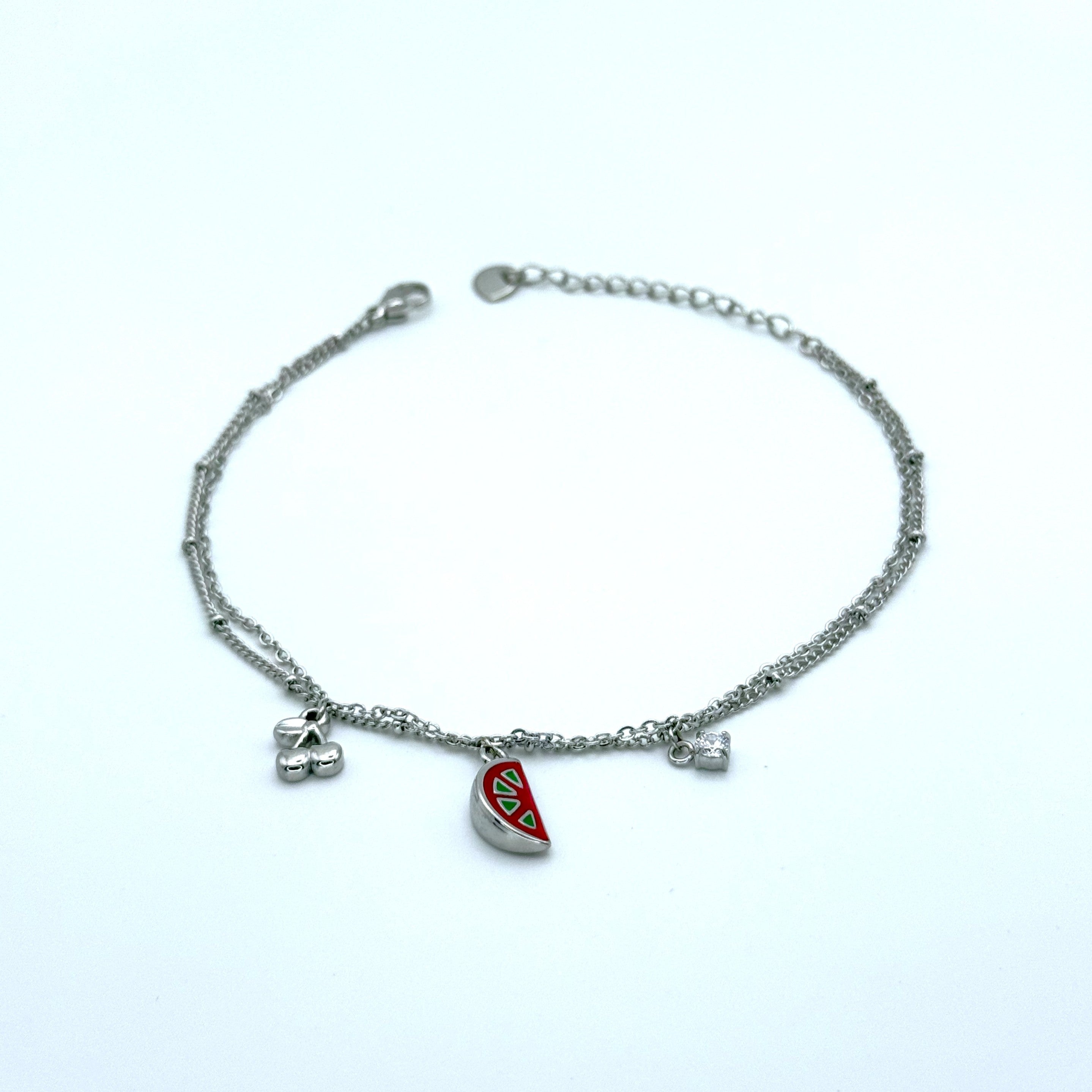 Βραχιόλι Ποδιού Καρπουζάκι