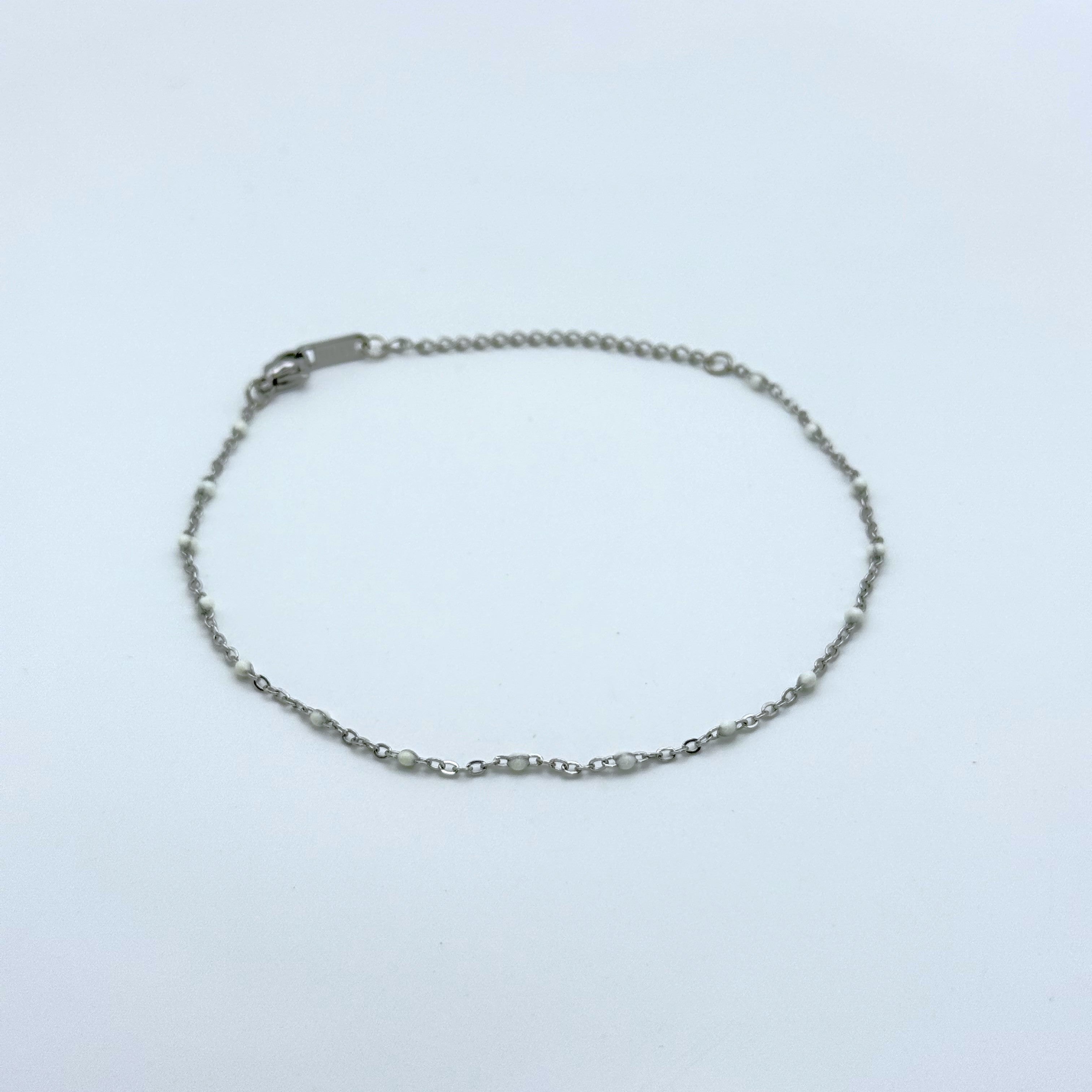 Βραχιόλι Ποδιού Με Πετρούλες Μικρές