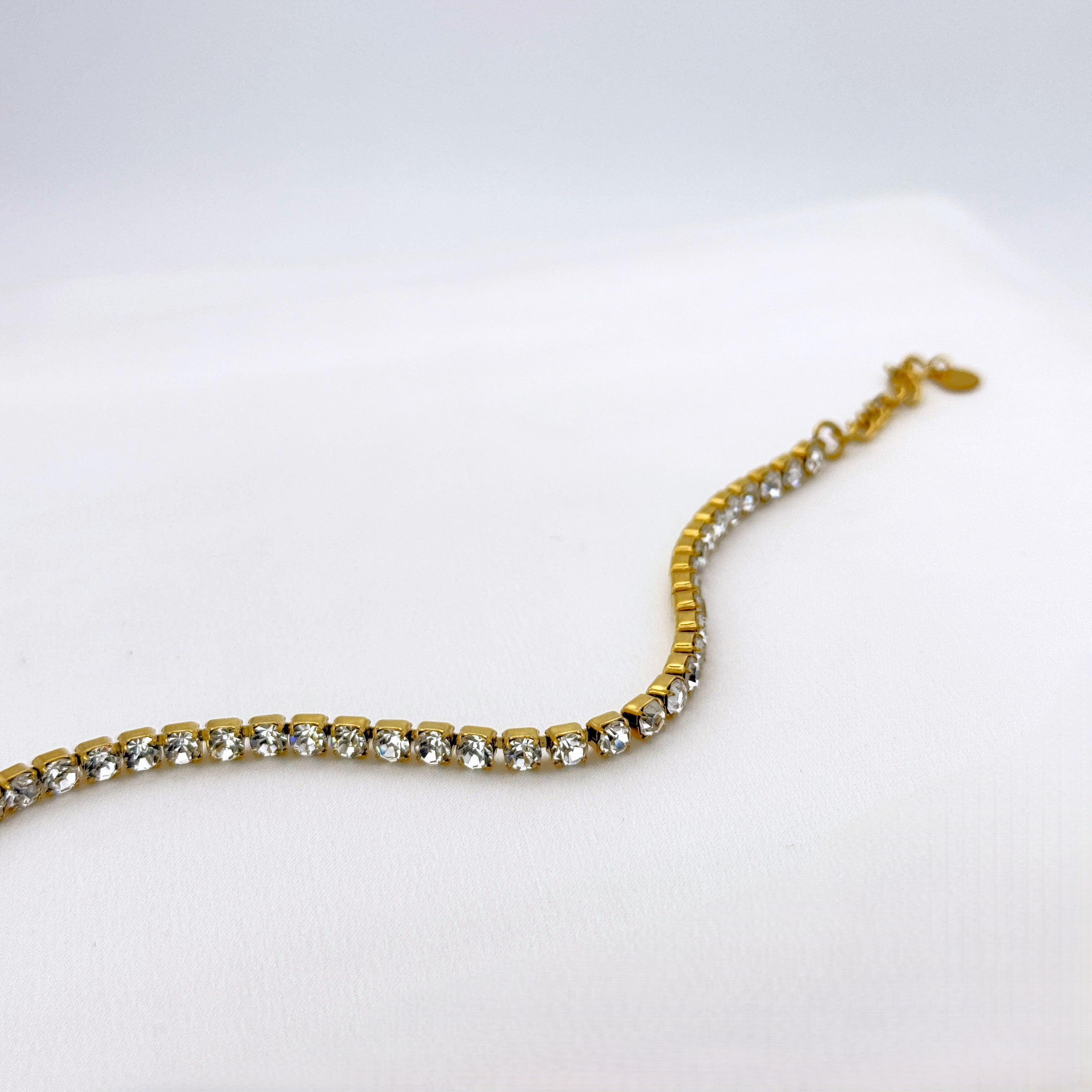 Tennis Ριβιέρα Με Κρύσταλλα (Μεγάλο)