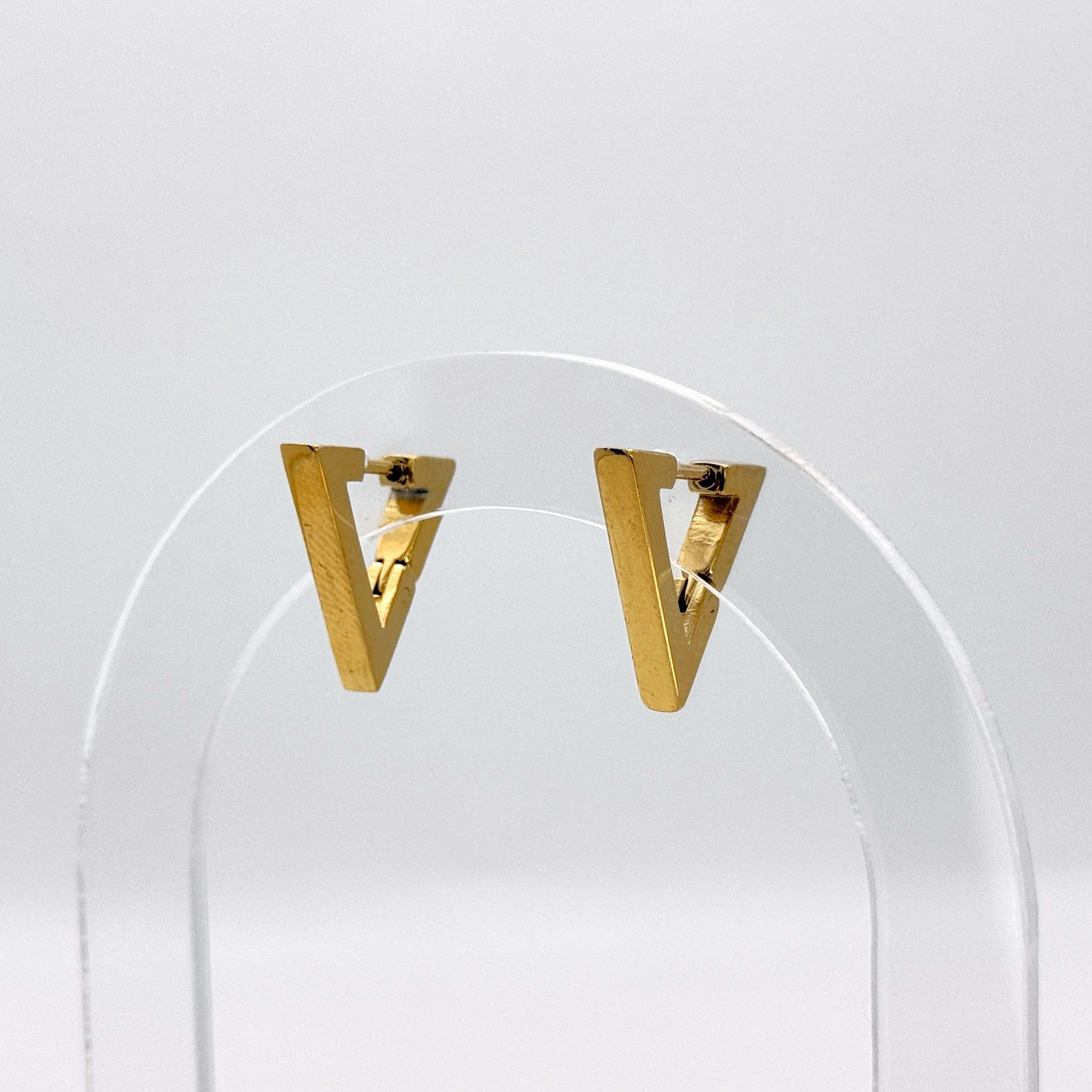 Σκουλαρίκια τρίγωνα