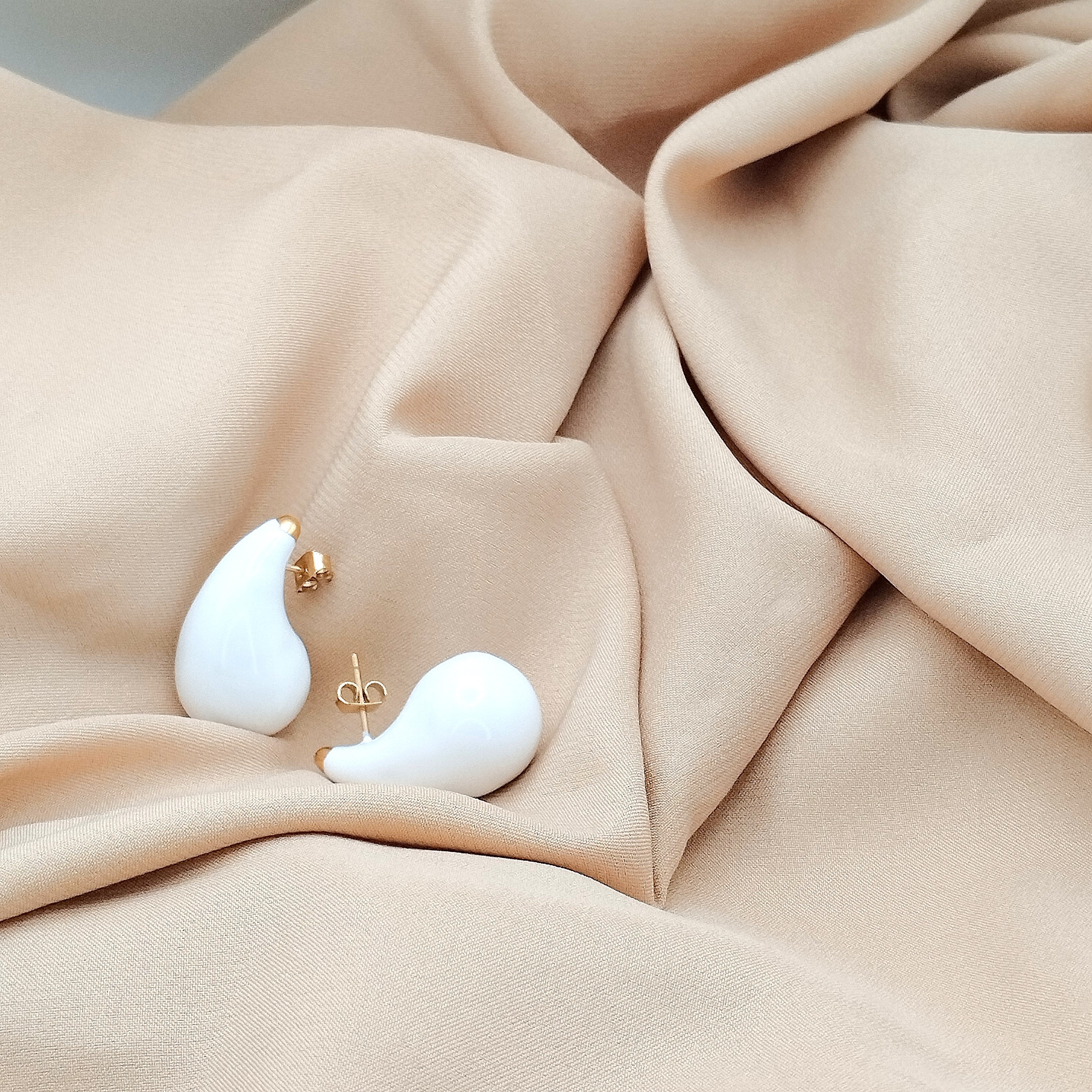 Σκουλαρίκια δάκρυ μεγάλα