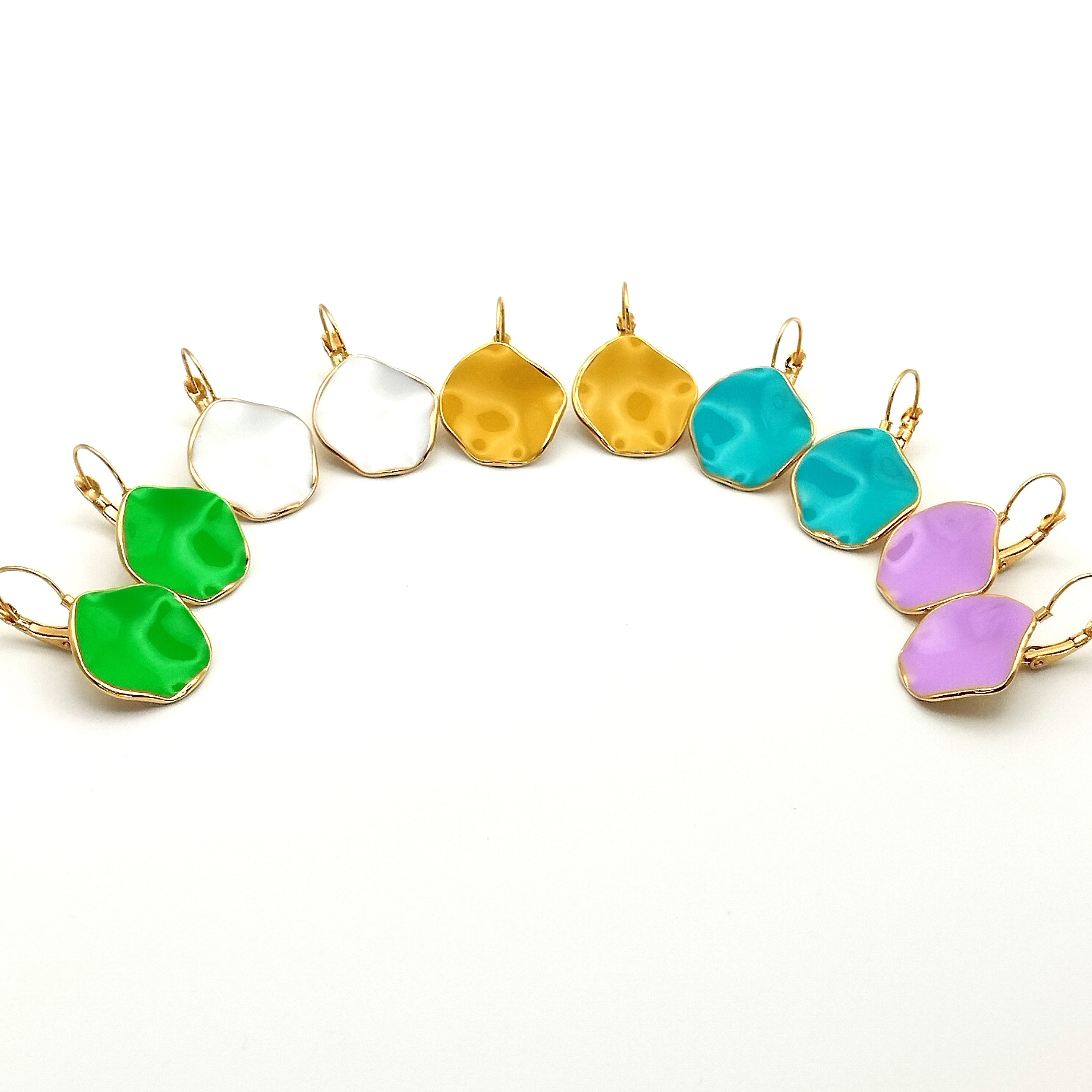 Κρεμαστά σκουλαρίκια πολύγωνα