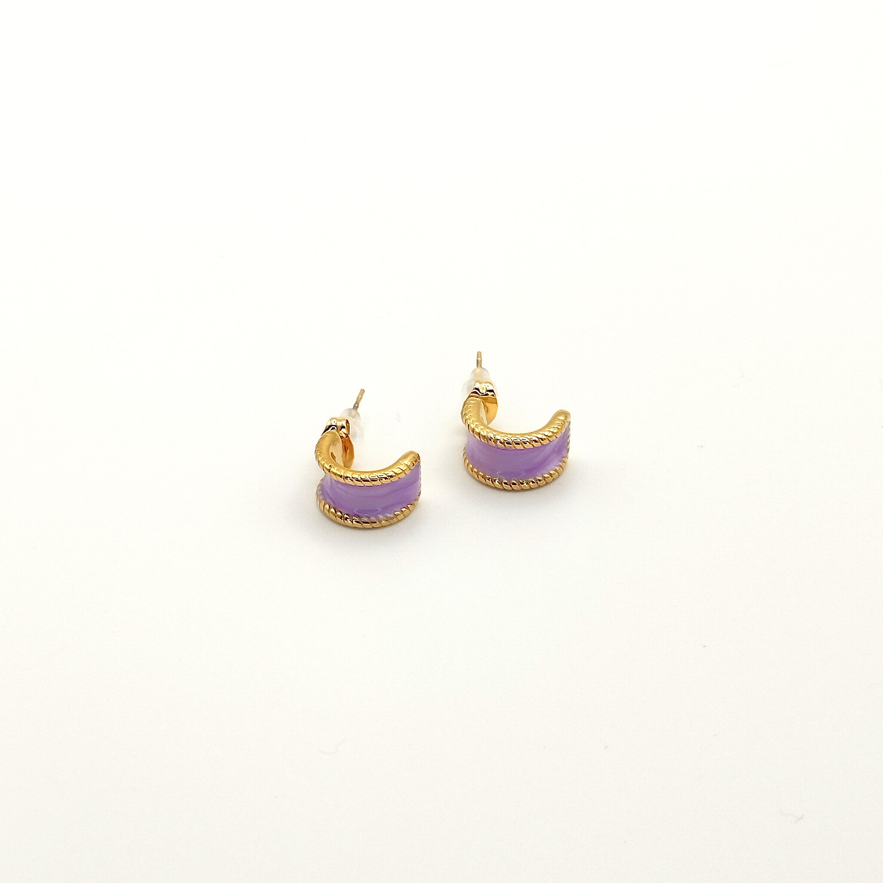 Σκουλαρίκια μικρά ημικύκλια