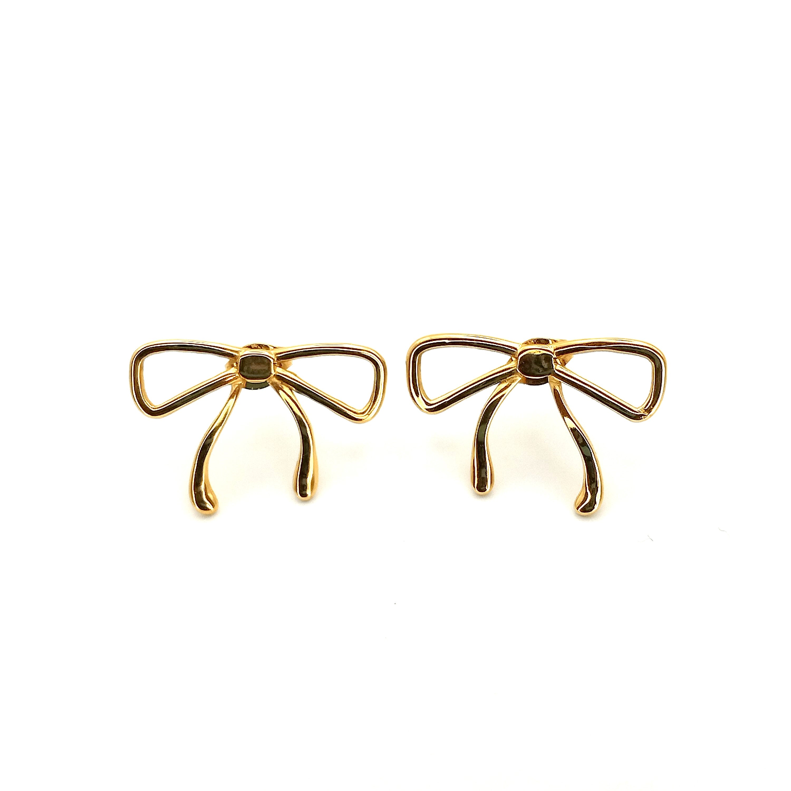 Σκουλαρίκια minimal φιόγκος