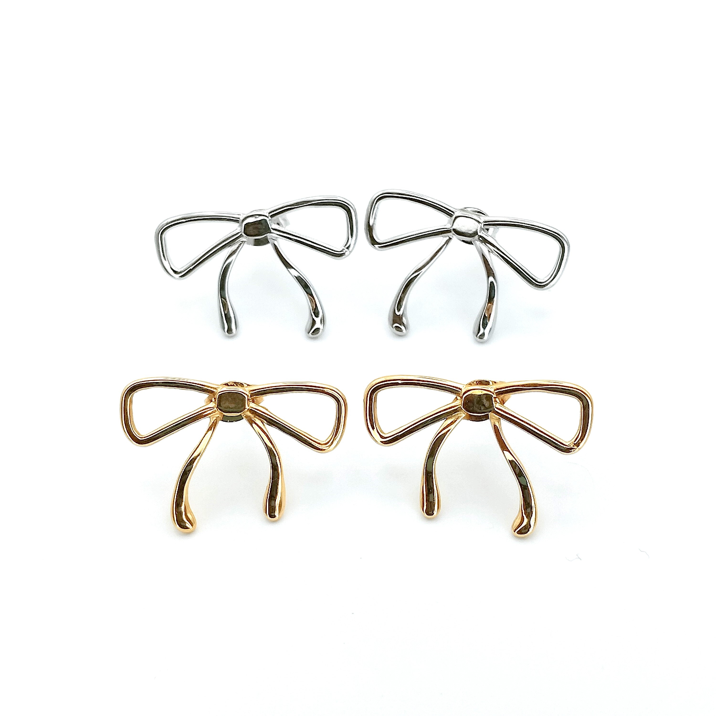 Σκουλαρίκια minimal φιόγκος