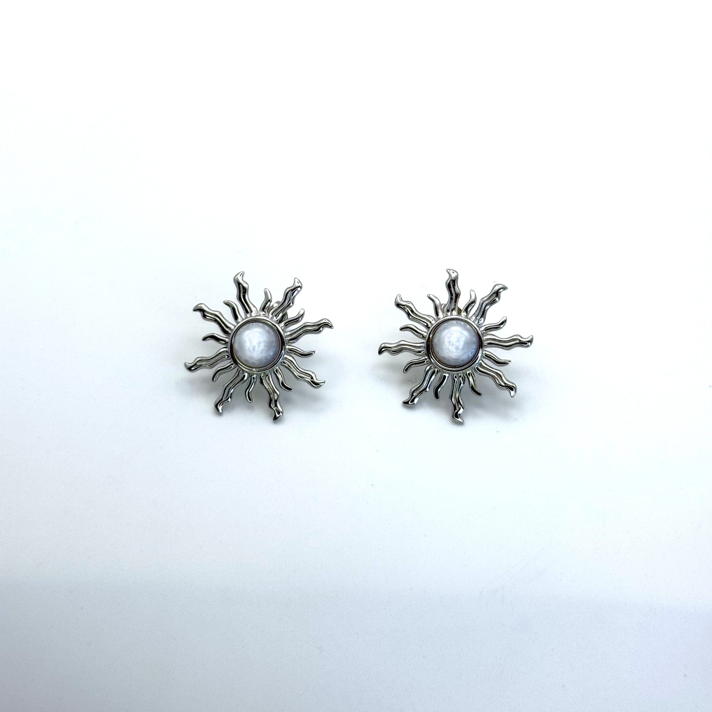 Σκουλαρίκια Καρφωτά Ήλιος