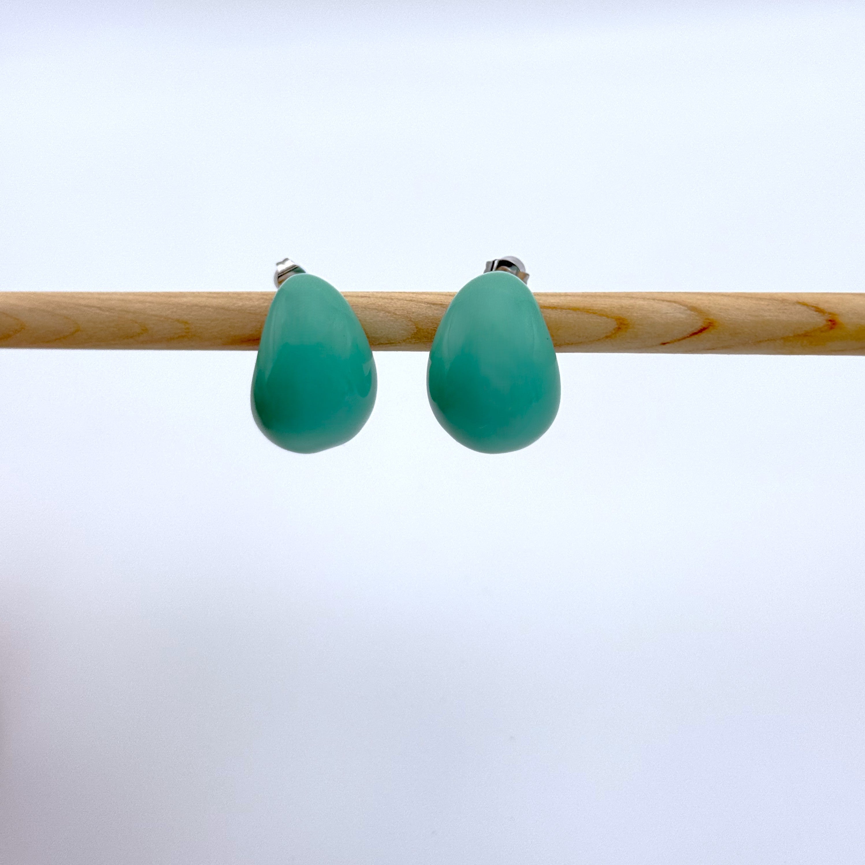 Σκουλαρίκια Καρφωτά Οβάλ