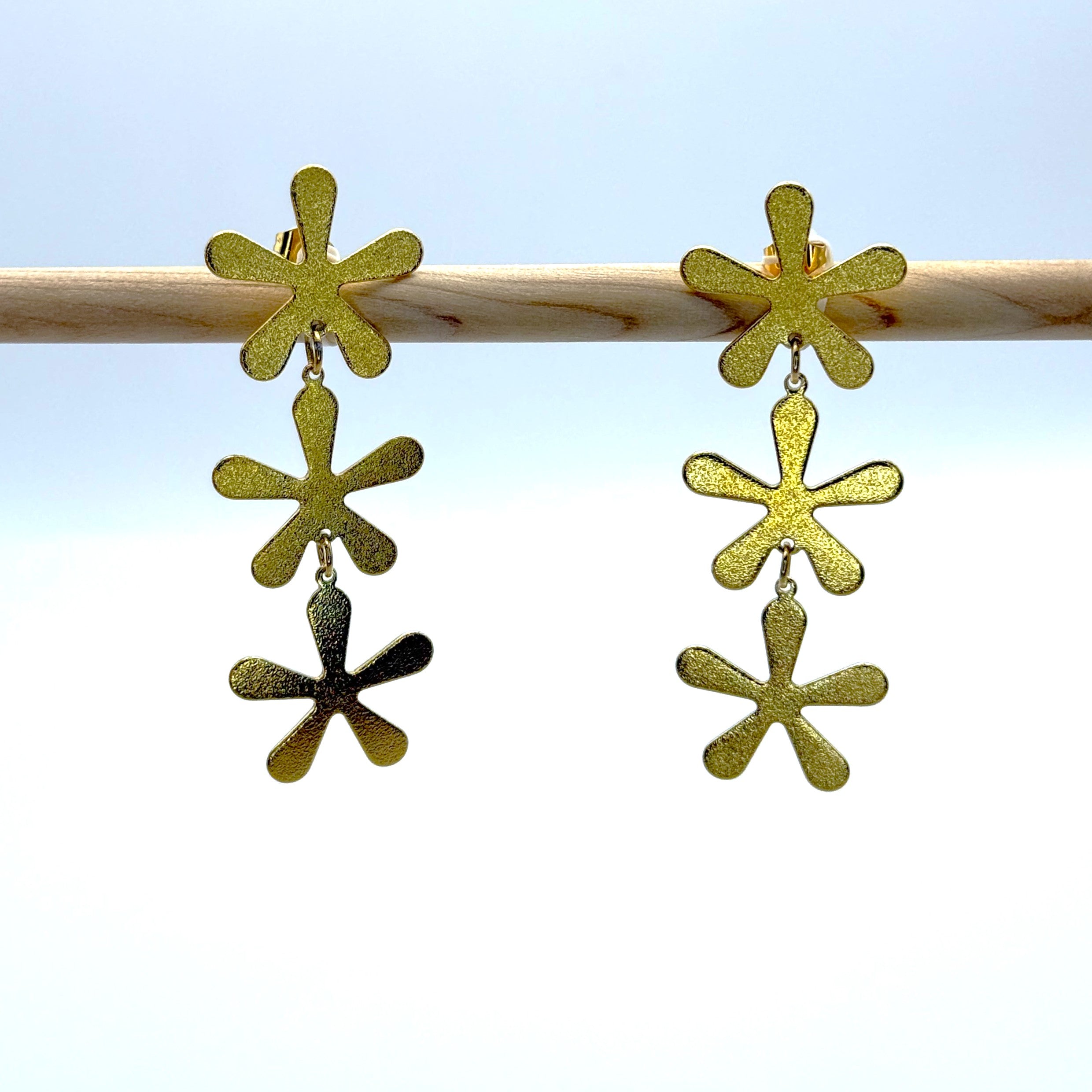 Σκουλαρίκια Κρεμαστά Αστεράκια