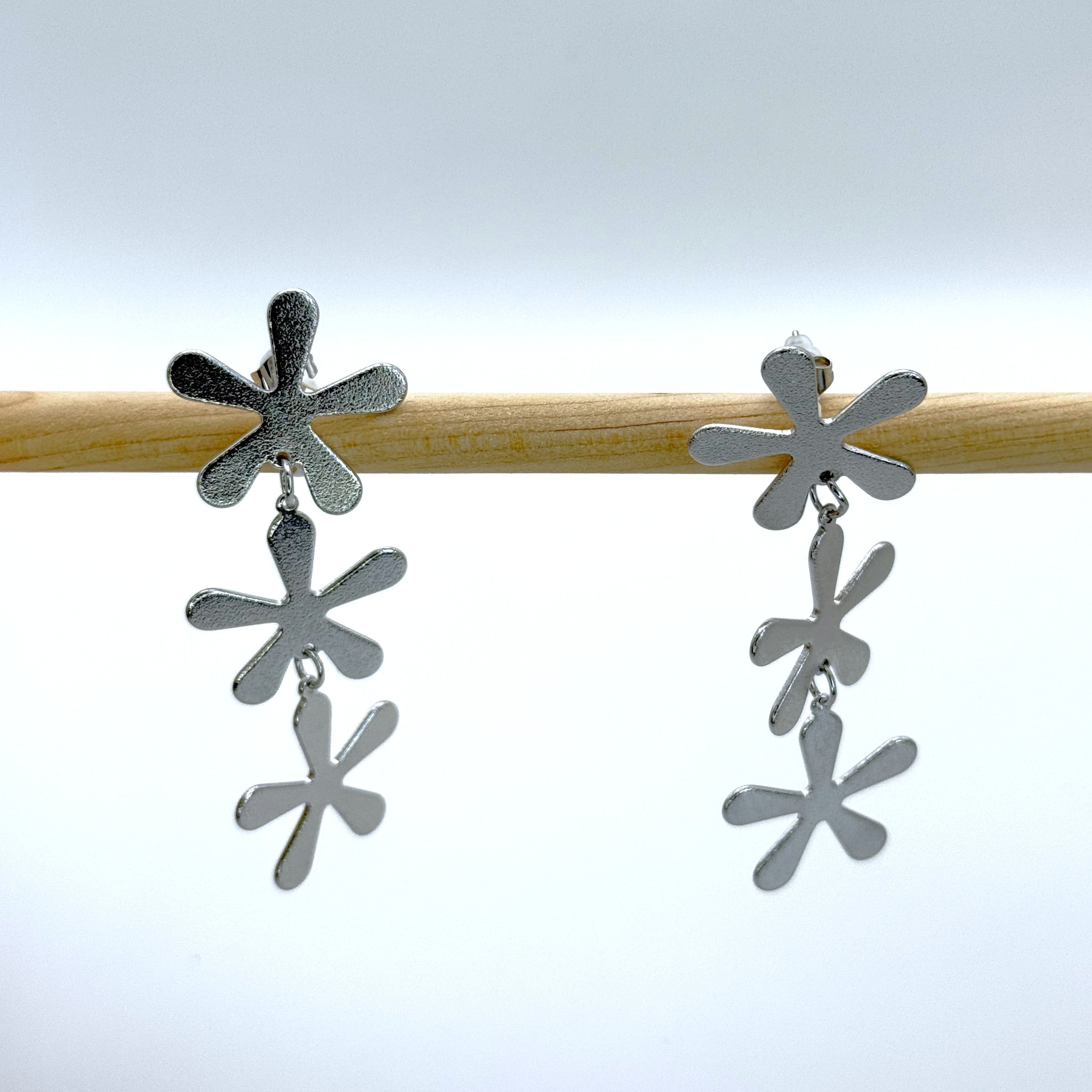 Σκουλαρίκια Κρεμαστά Αστεράκια