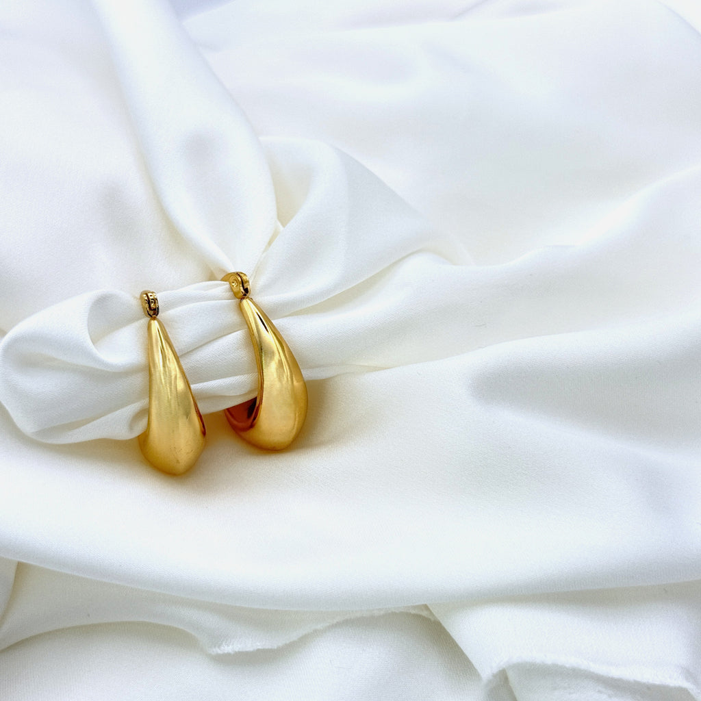 Σκουλαρίκια Ατσάλινα Παχείς Hoops