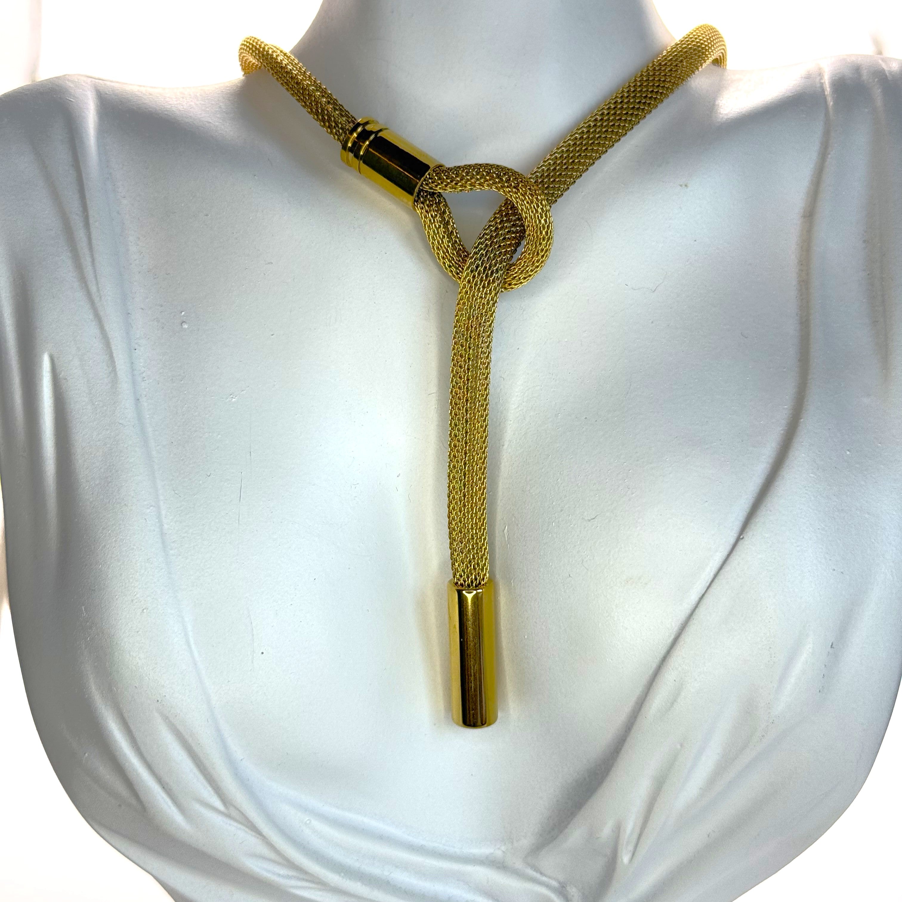 Κολιέ Γραβάτα Θηλιά