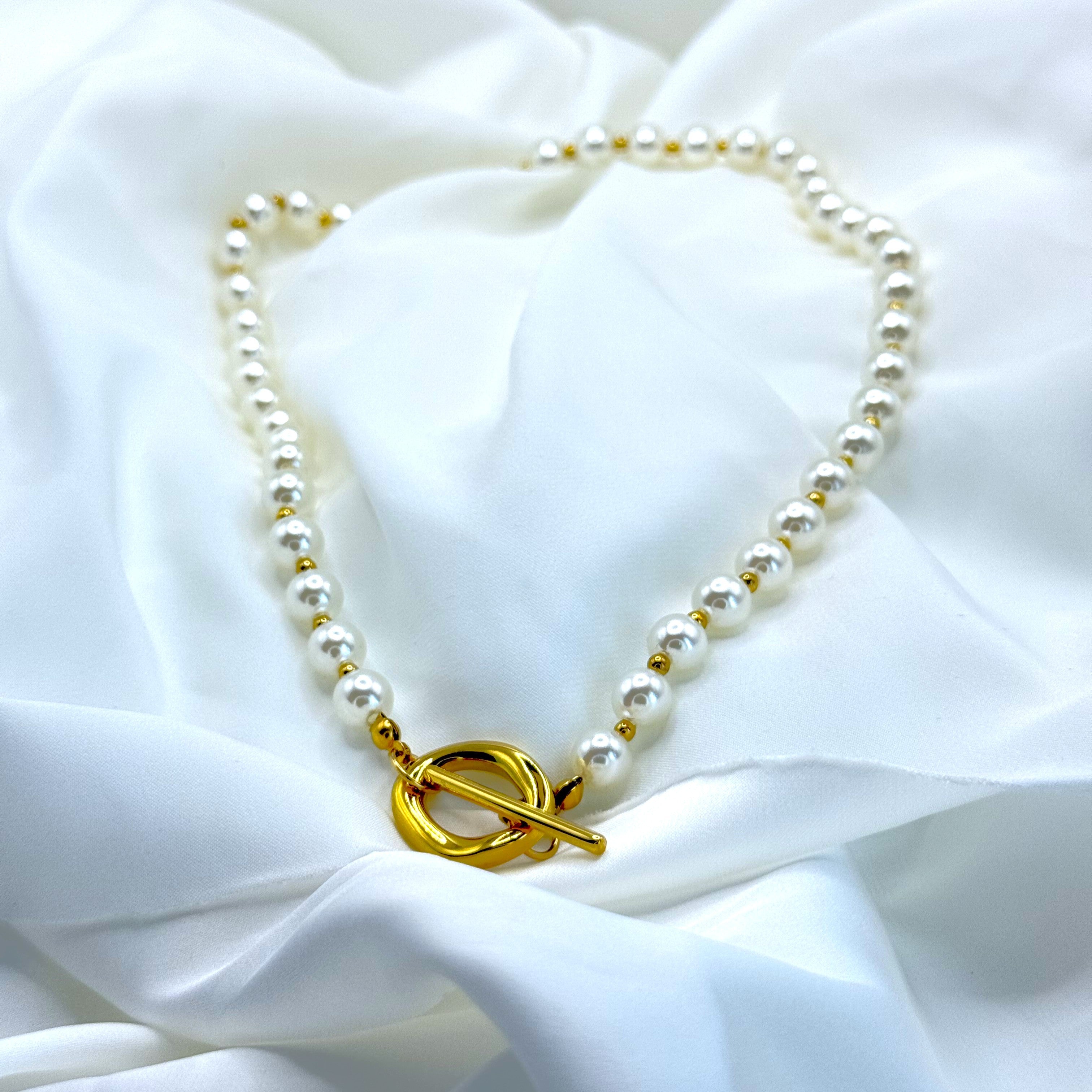 Κολιέ Με Μαργαριτάρια