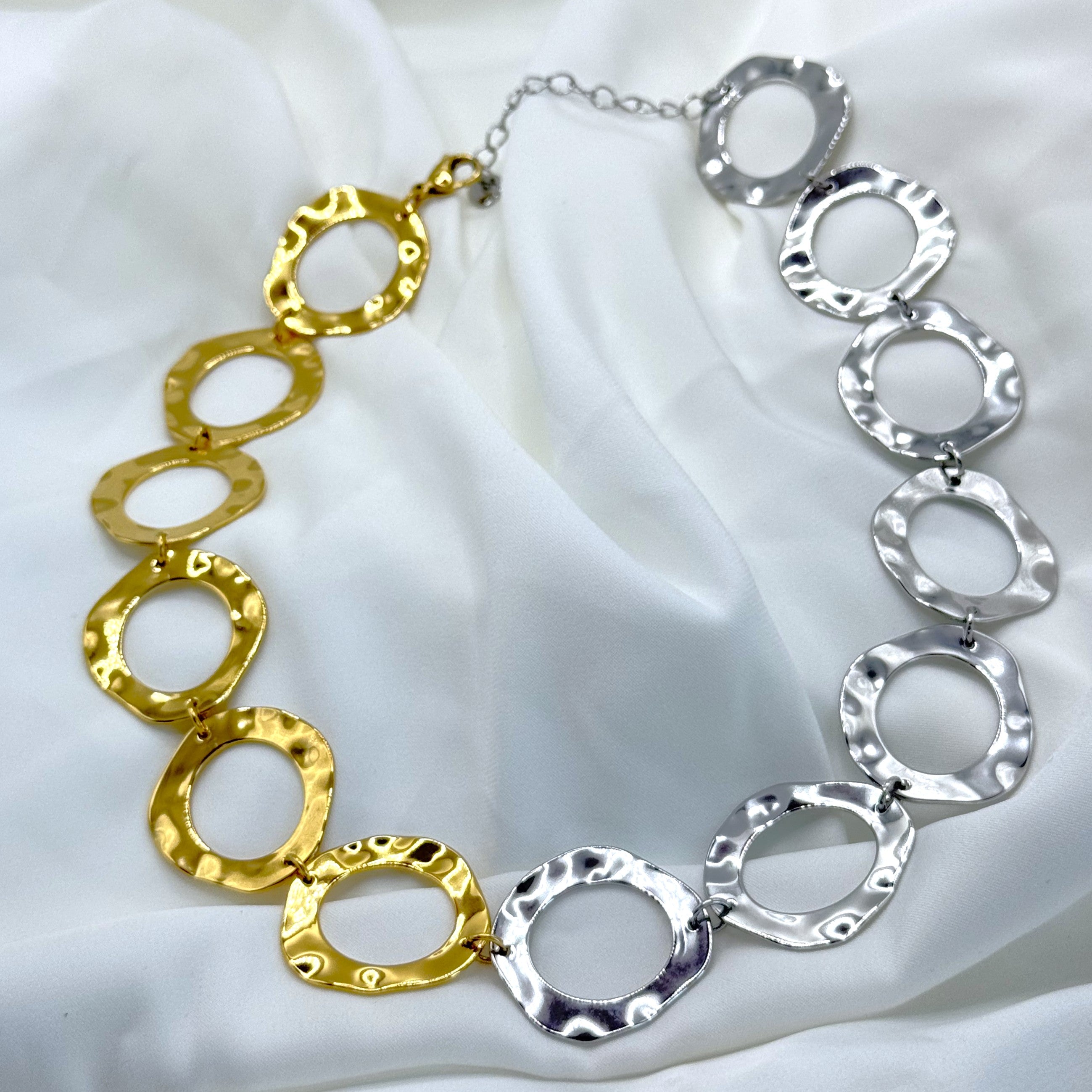 Κολιέ Πολυτελείας Δίχρωμο