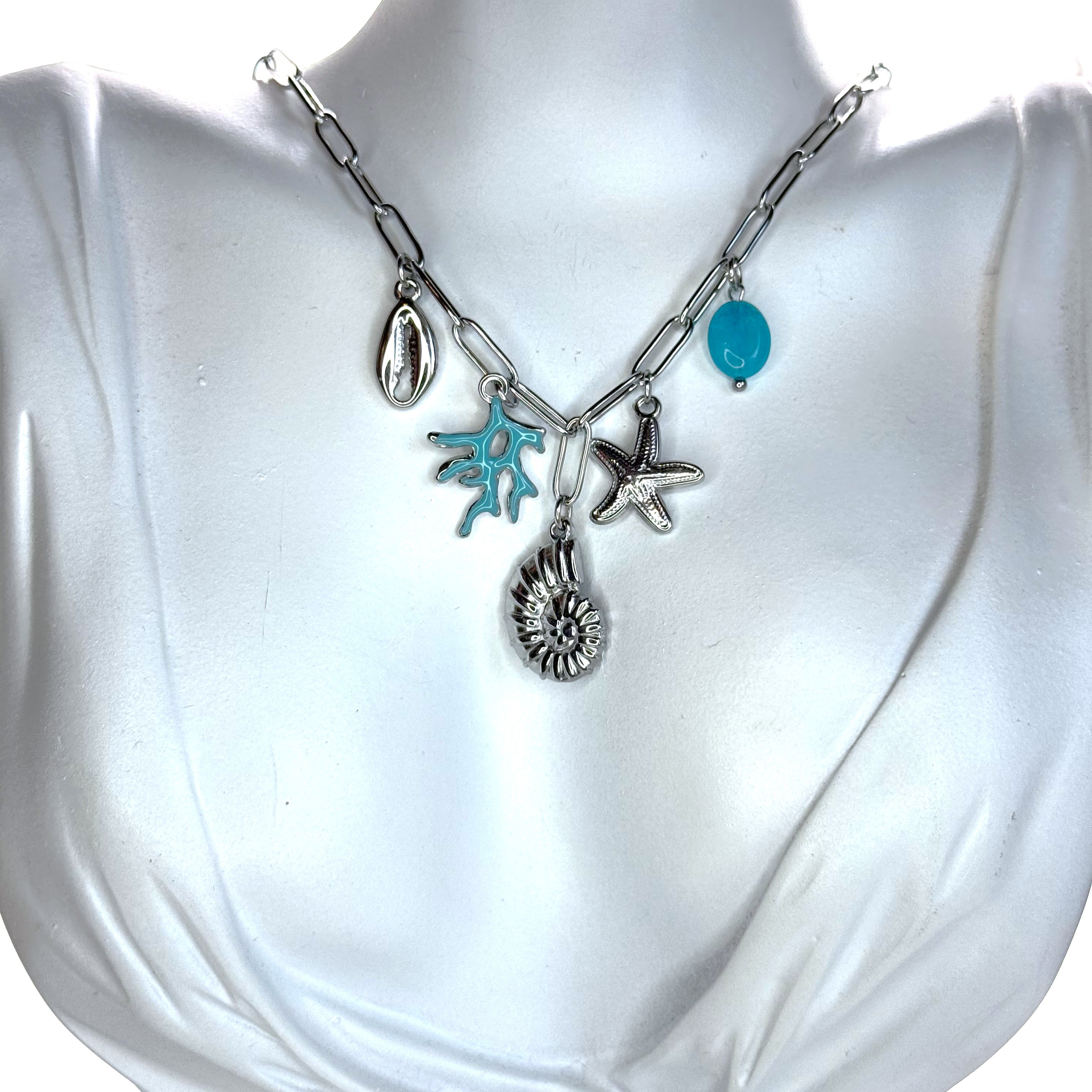 Κολιέ Με Καλοκαιρινά Στοιχεία