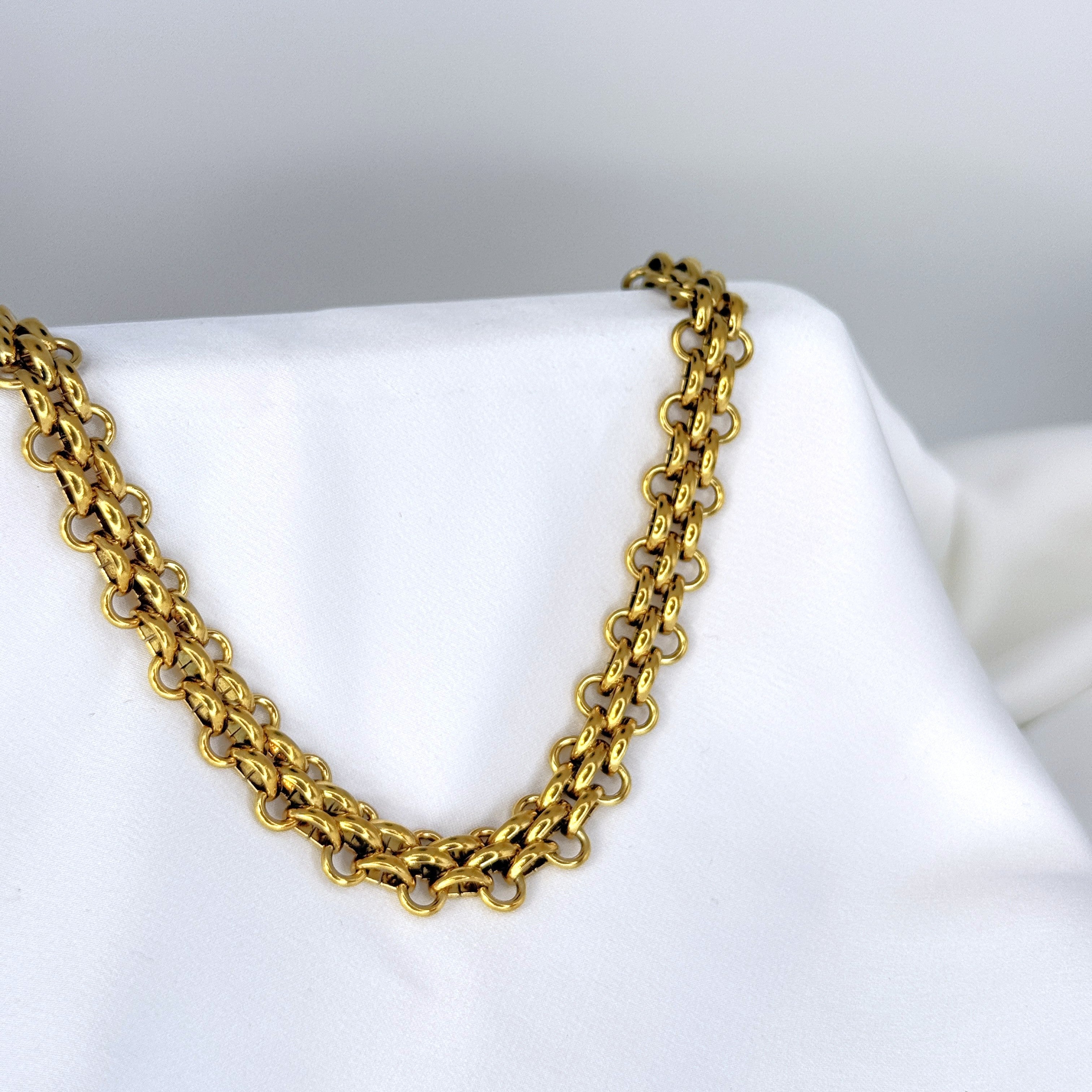 Κολιέ Ατσάλινο Chunky Linked Chain