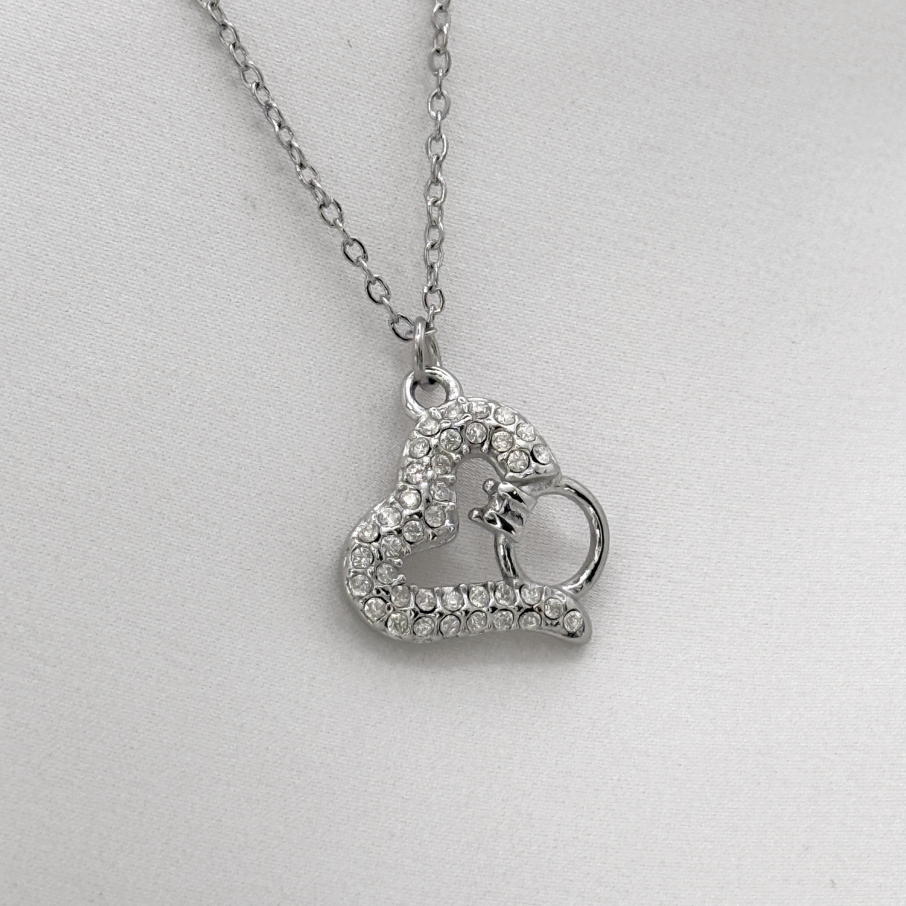 Κολιέ "Textured Links" Με Μεικτούς Κρίκους