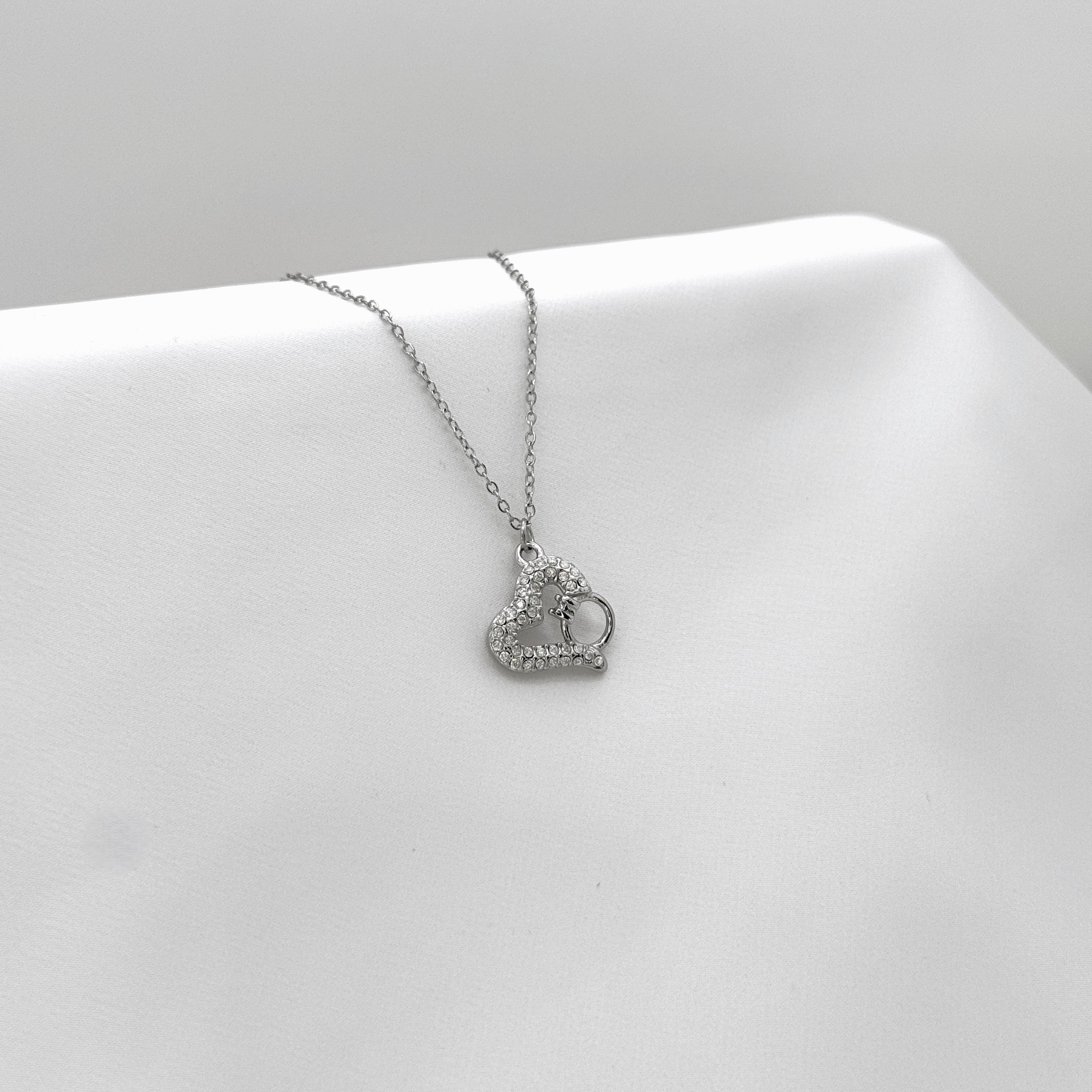 Κολιέ "Textured Links" Με Μεικτούς Κρίκους