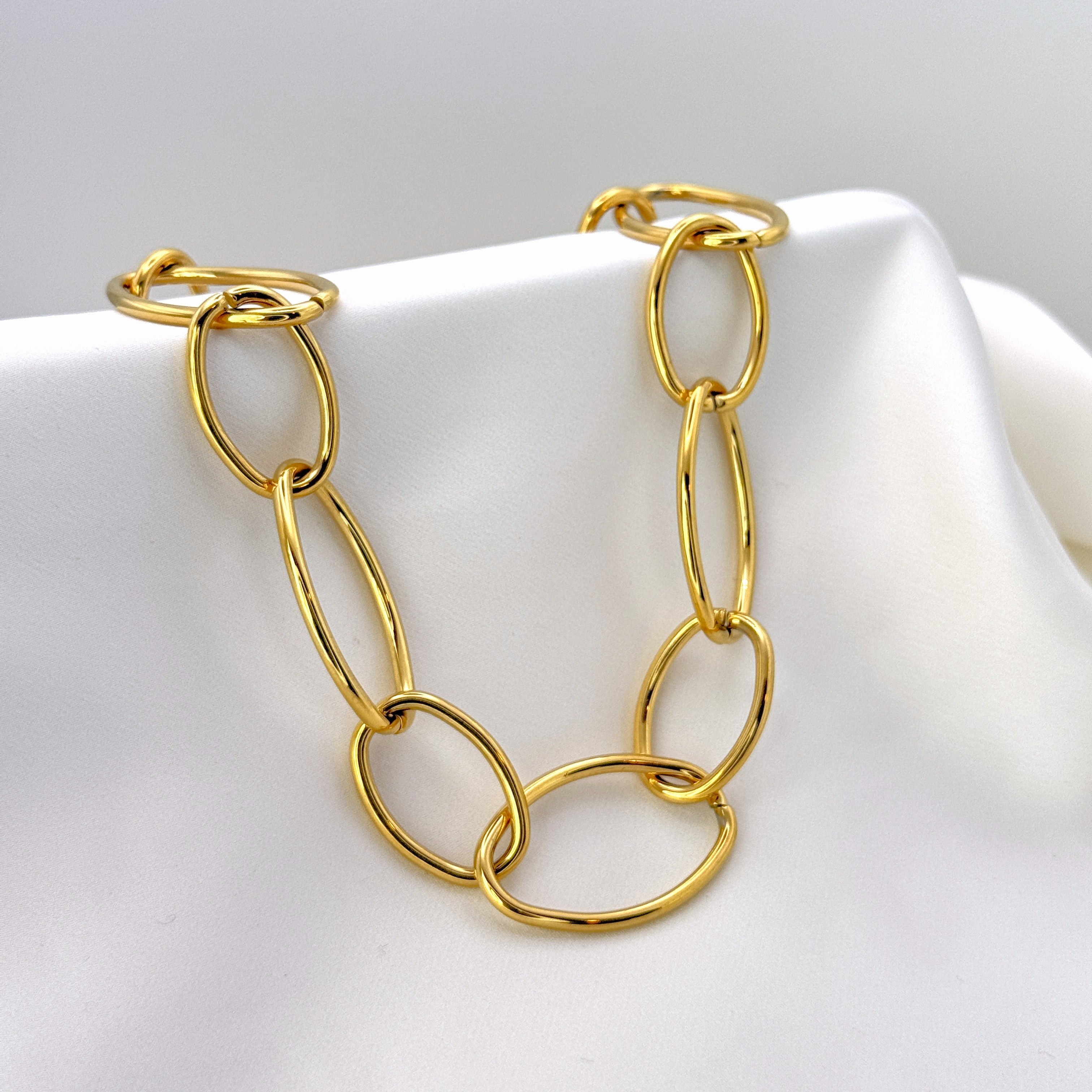 Κολιέ Αλυσίδα Μικρούς Λείους Κρίκους