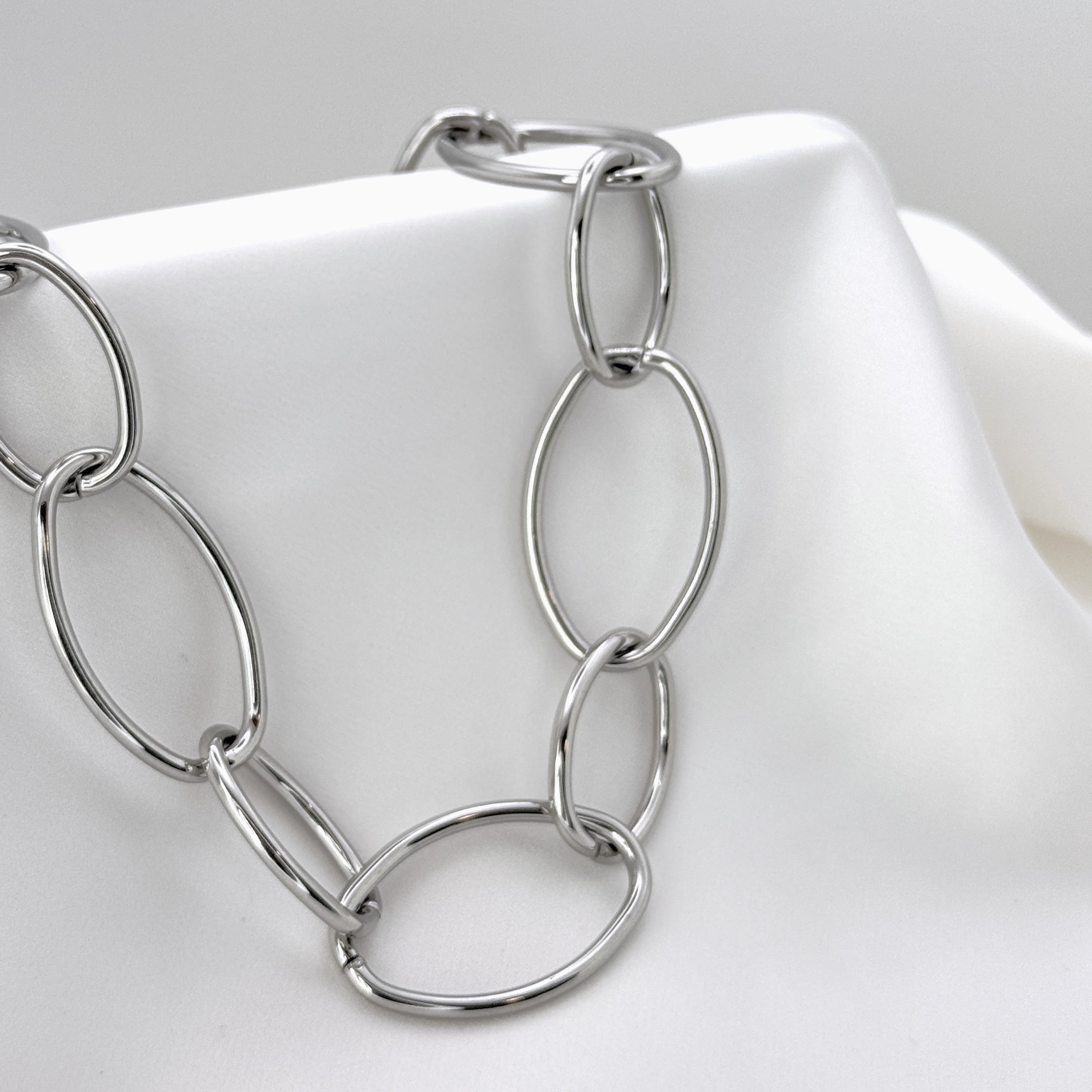 Κολιέ Αλυσίδα Μικρούς Λείους Κρίκους