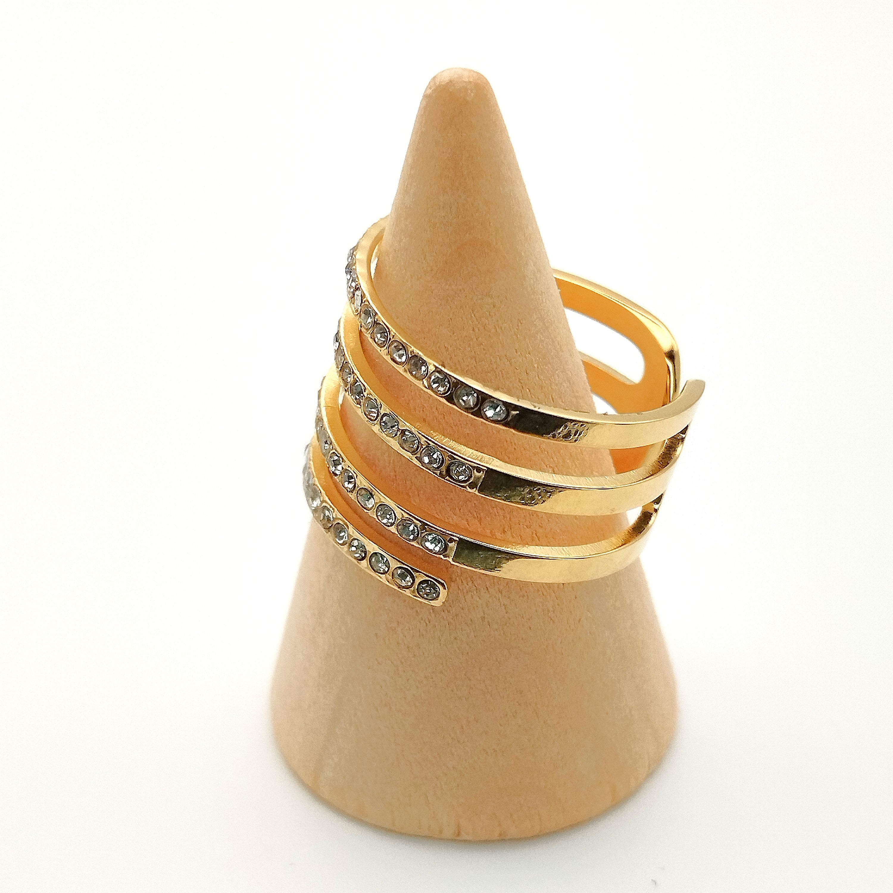 Δαχτυλίδι συμμετρία με διαμαντάκια