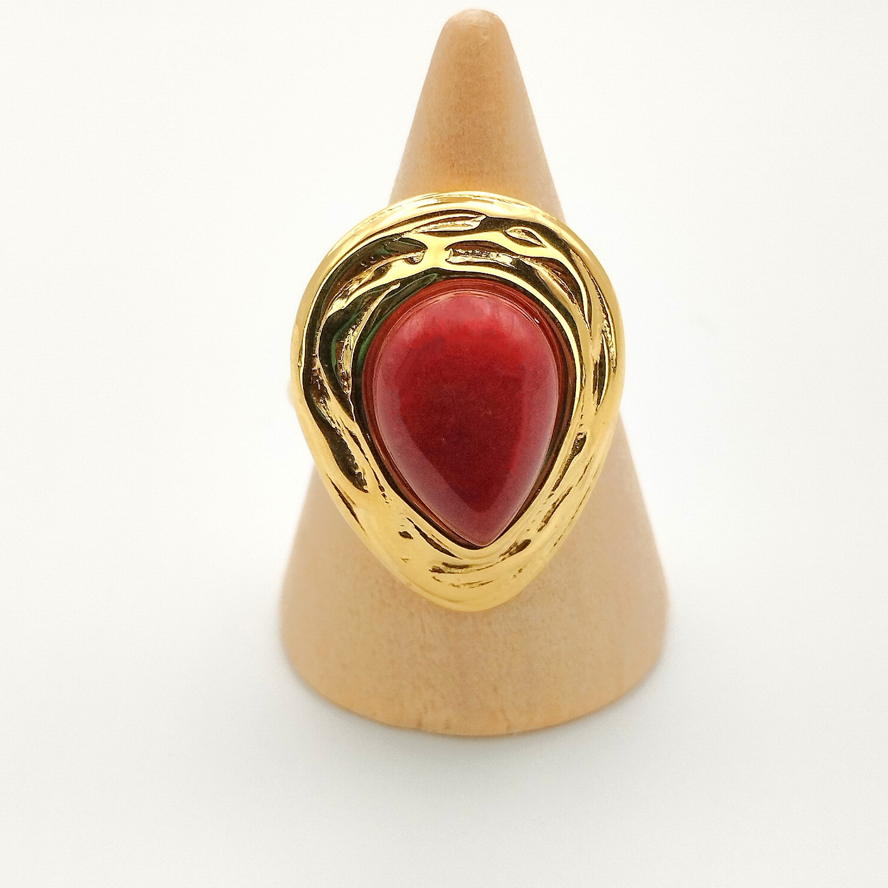 Δαχτυλίδι vintage με πέτρα