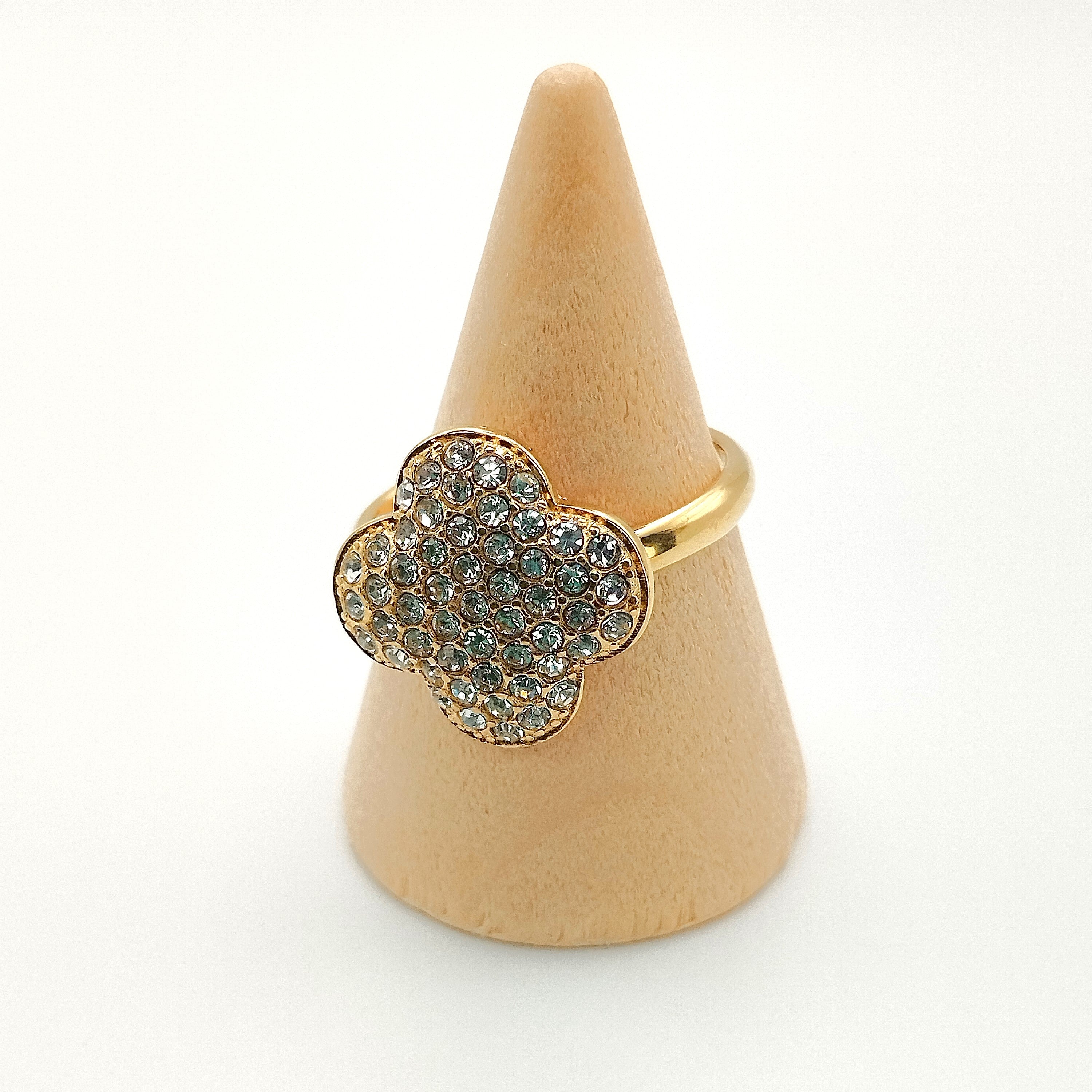 Δαχτυλίδι σταυρός με διαμαντάκια