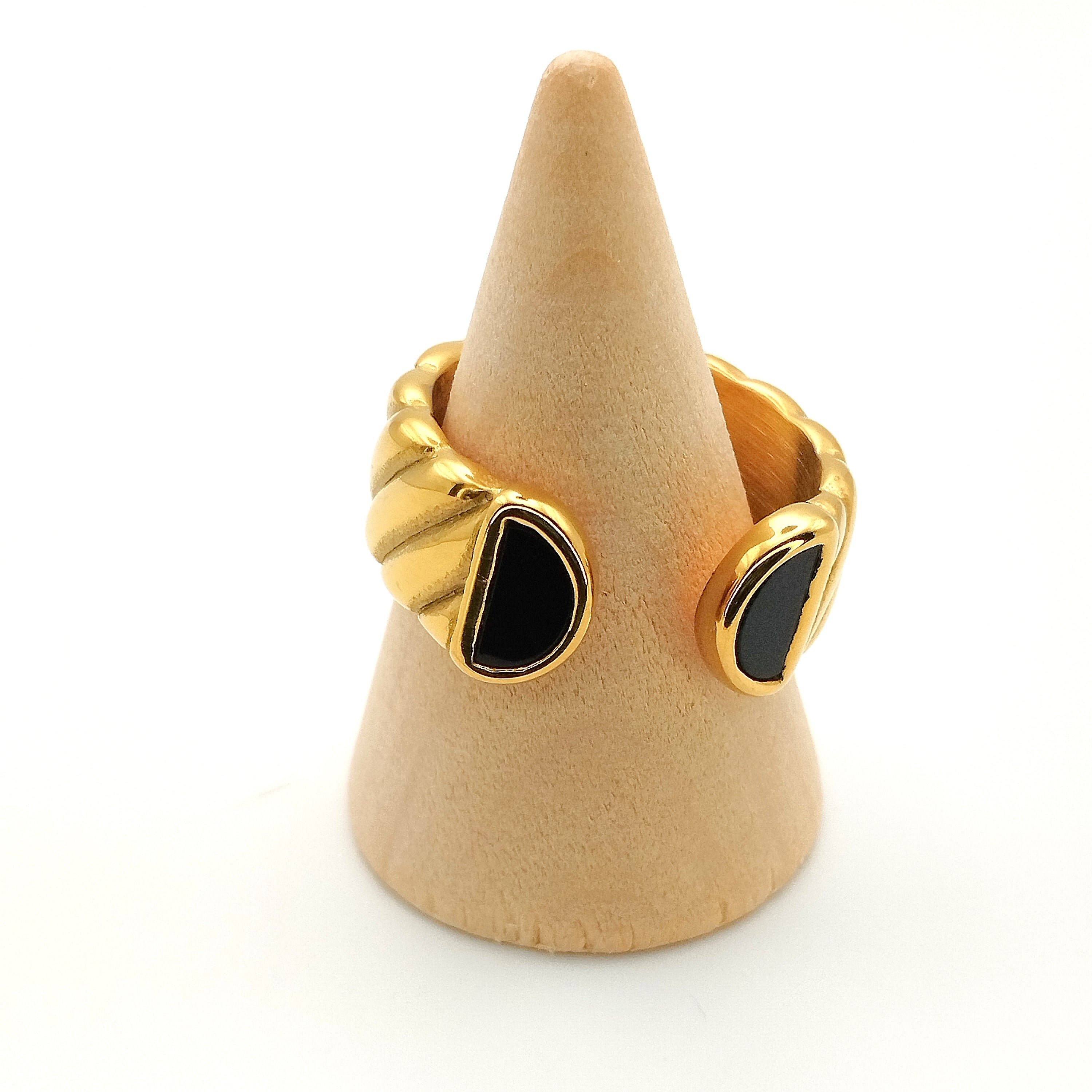 Δαχτυλίδι vintage ασύμμετρο