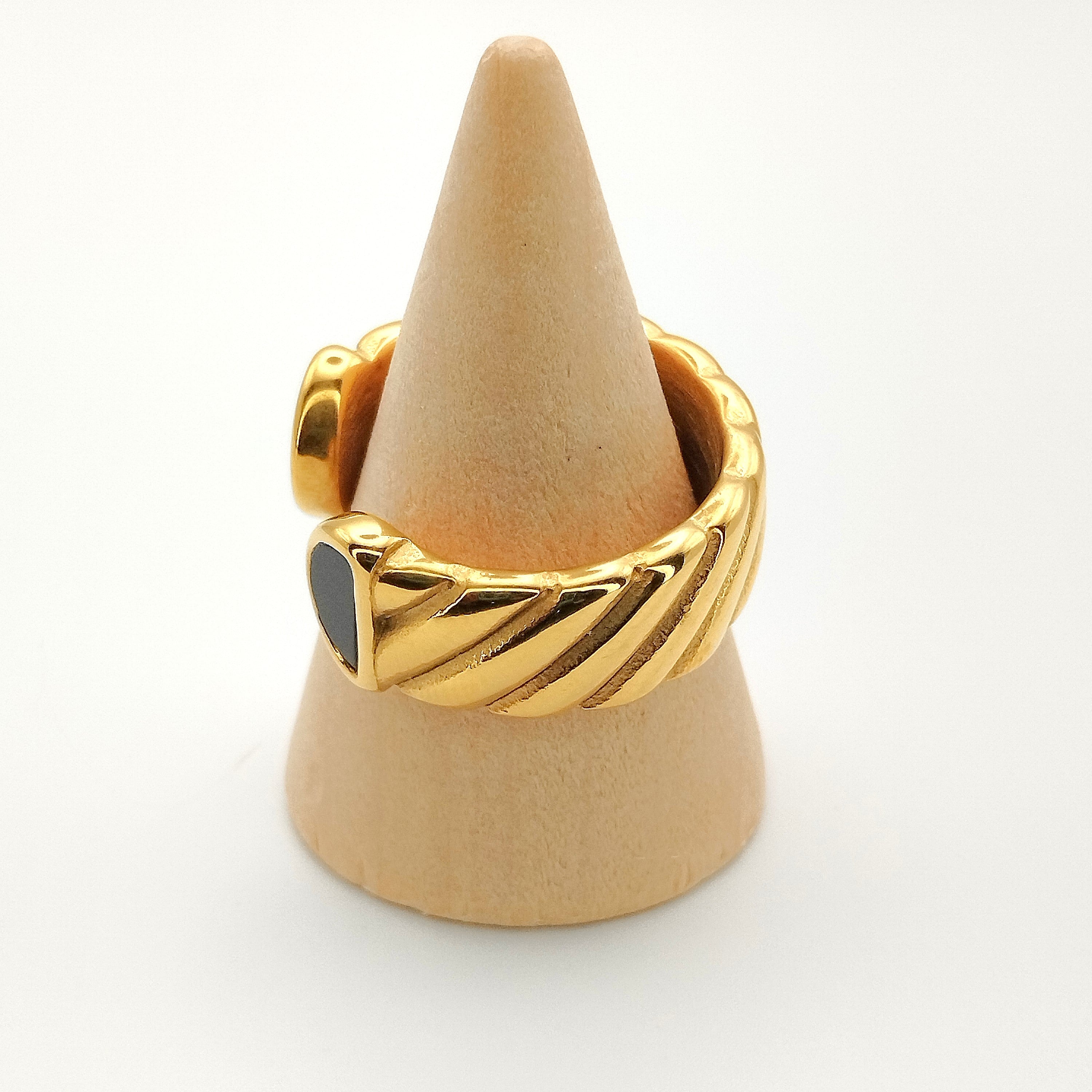 Δαχτυλίδι vintage ασύμμετρο