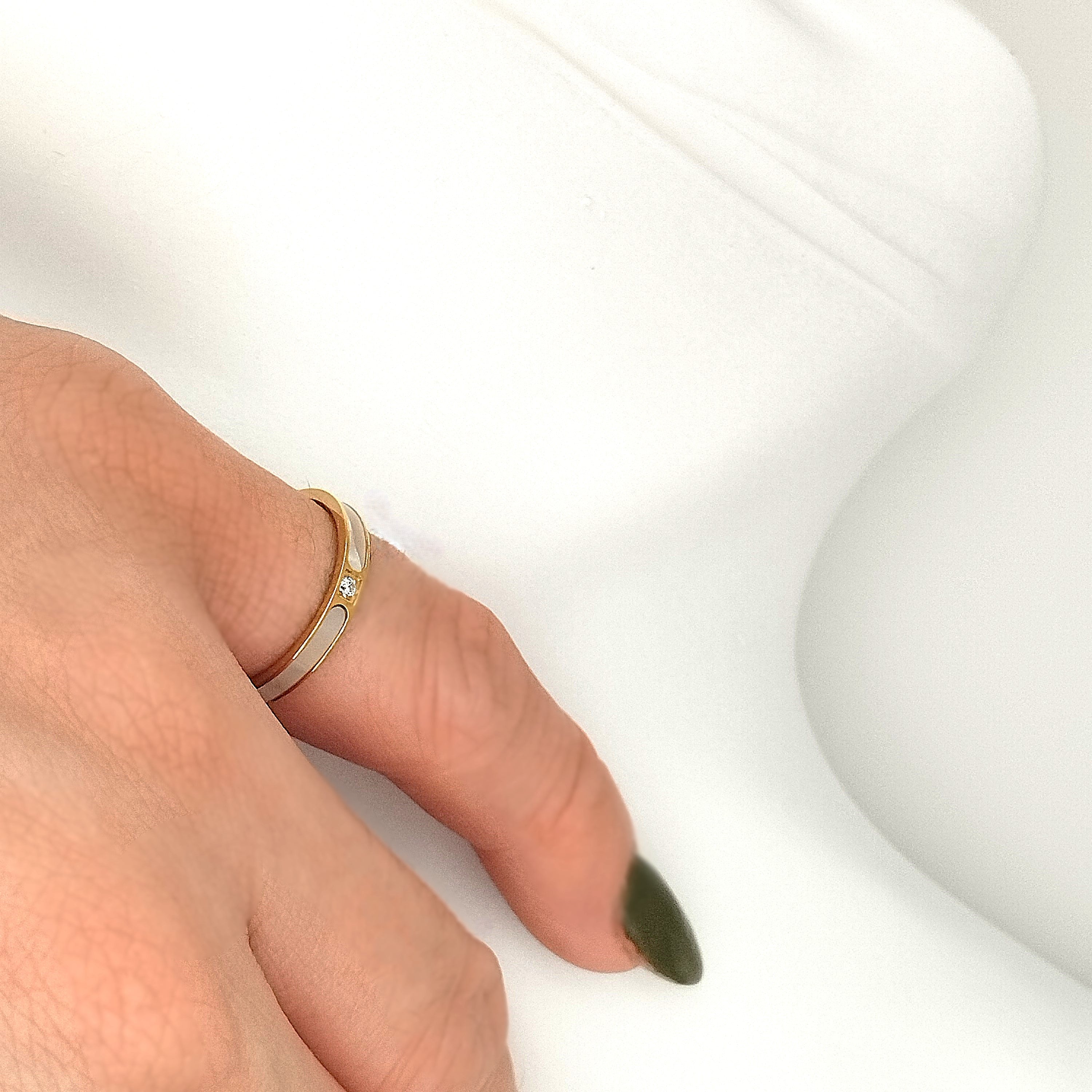 Σεβαλιέ βεράκι φίλντισι με πέτρα