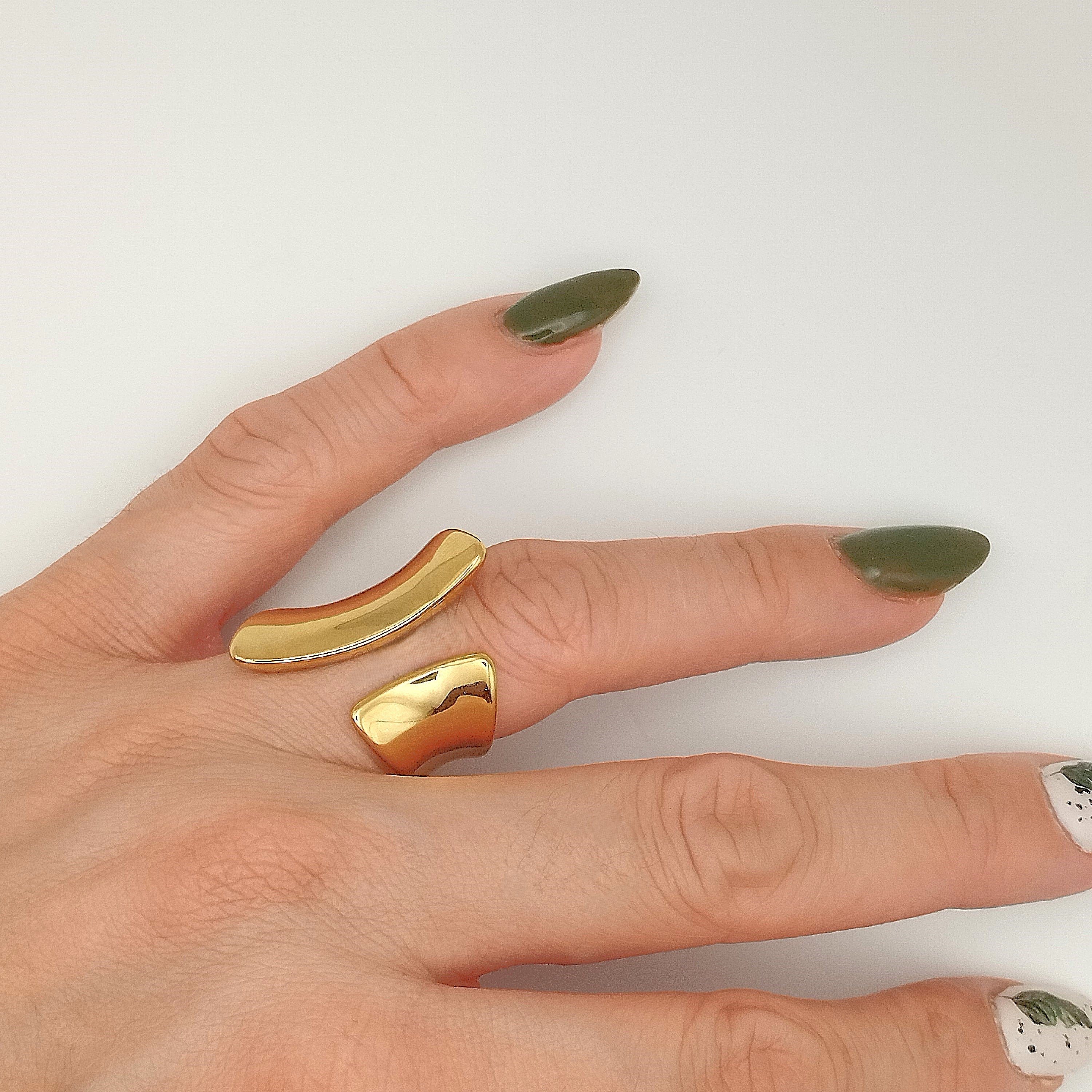 Δαχτυλίδι minimal ασύμμετρο