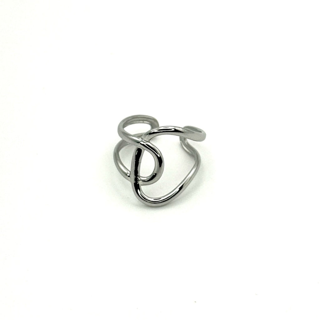 Δαχτυλίδι Ατσάλινο Σχέδιο Κόμπος