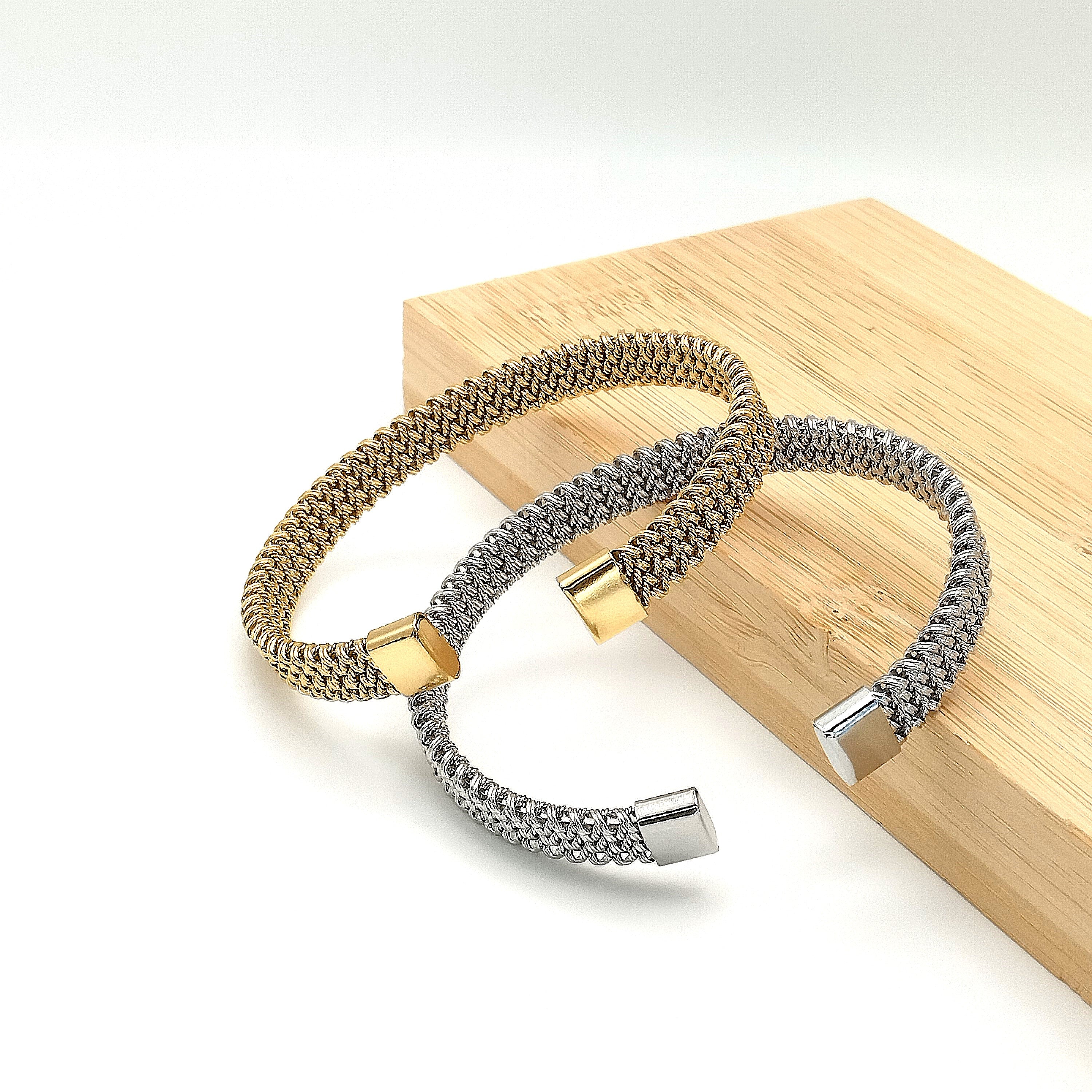 Χειροπέδα πλεκτή 4