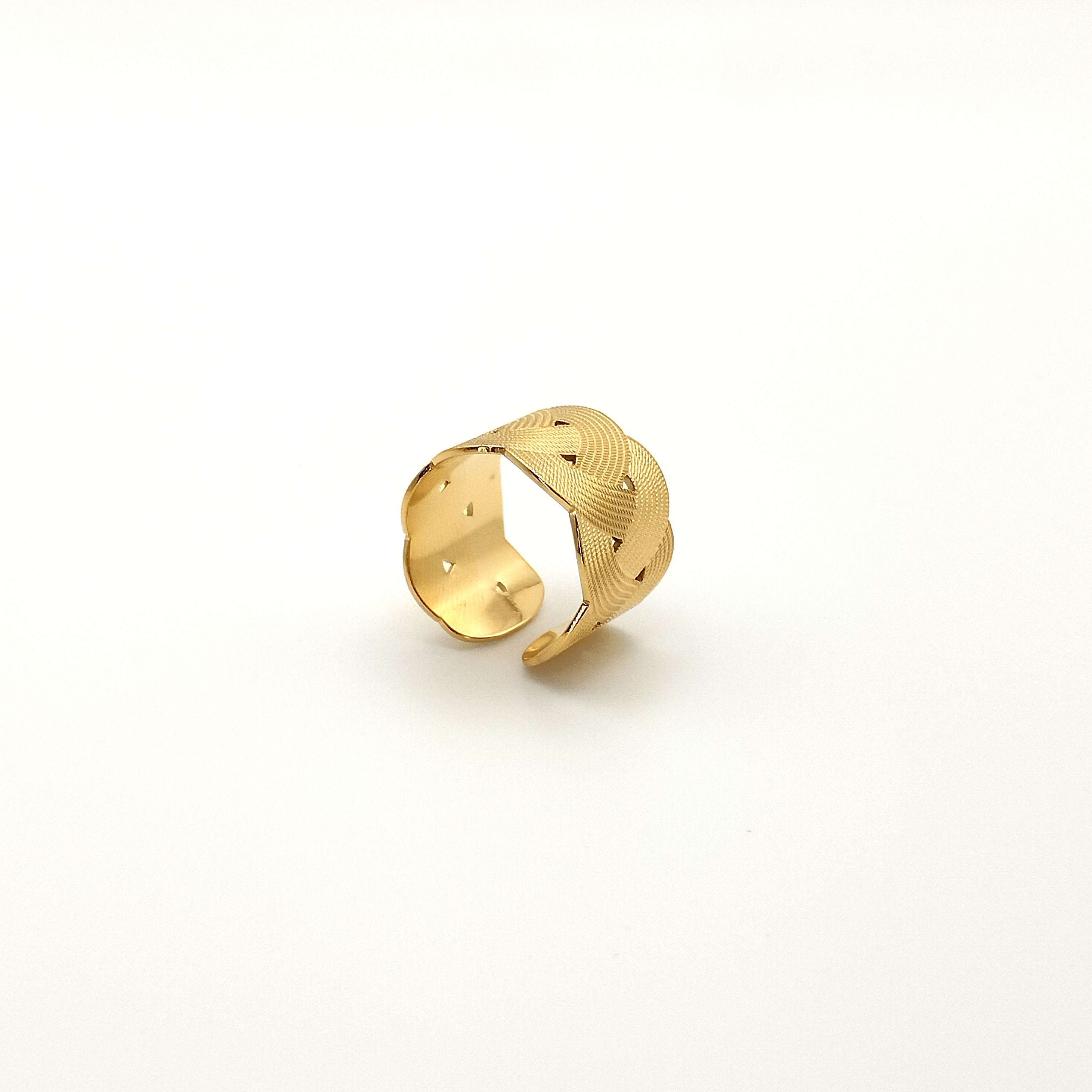 Δαχτυλίδι πλεξούδα πλακιέ